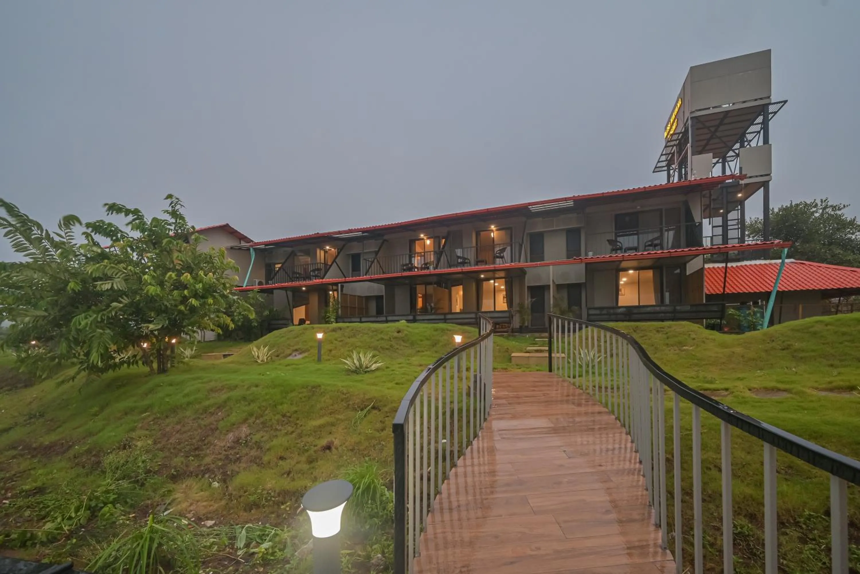 Property building in Bliss Nirvana Resort, Lonavala