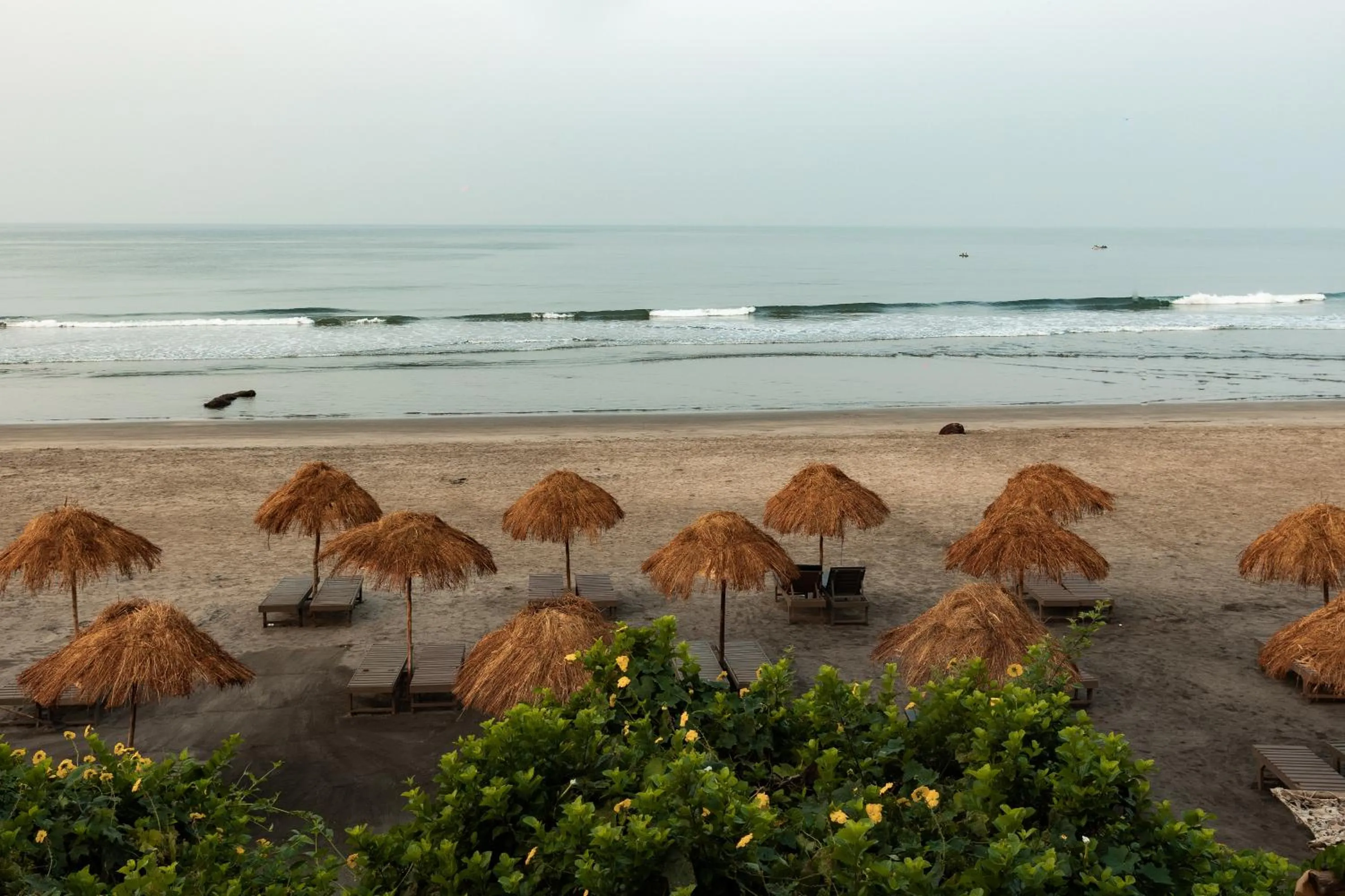 Sea view in Anahata Retreat Beach Front Ashwem Goa
