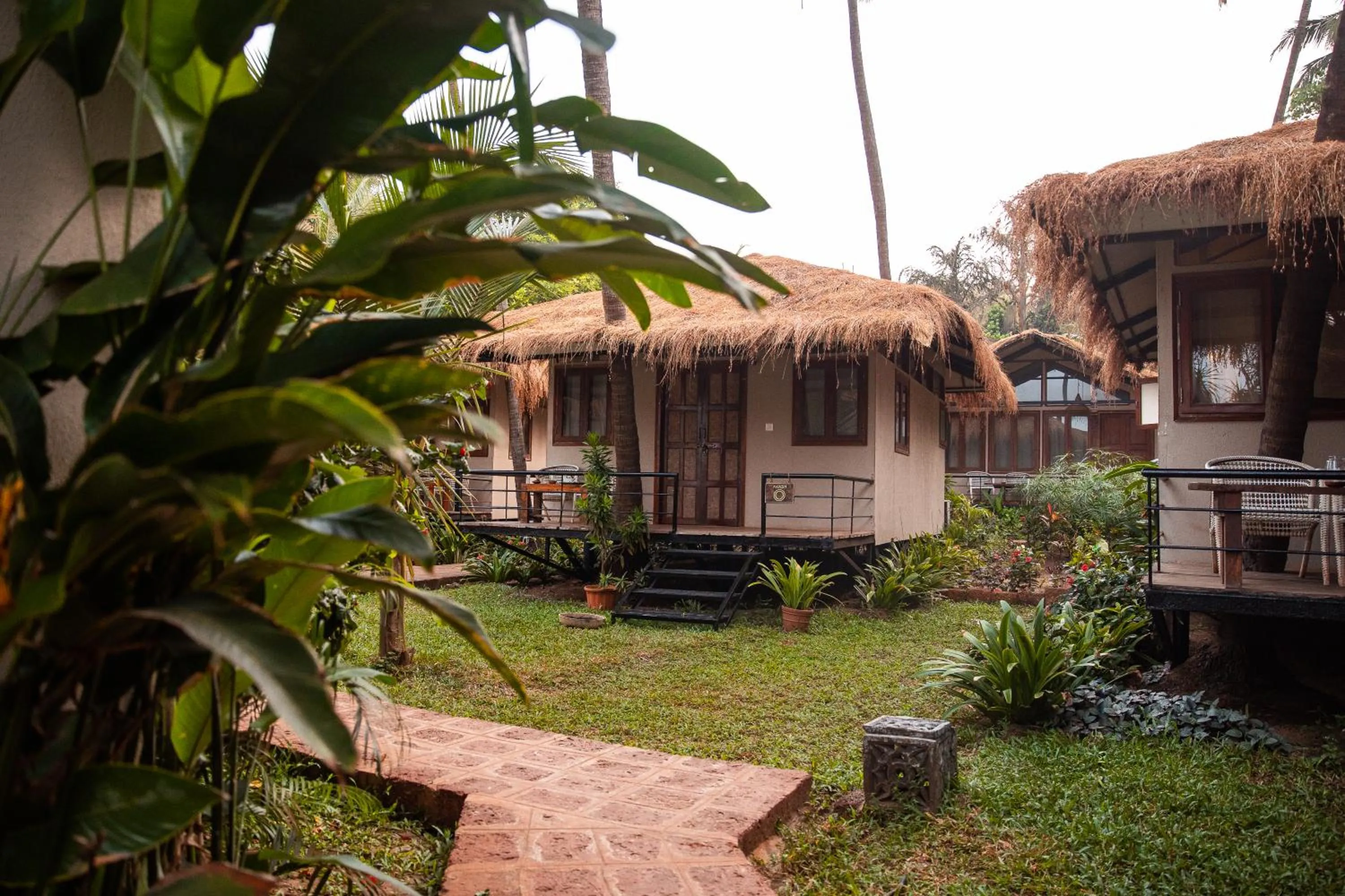 Natural landscape in Anahata Retreat Beach Front Ashwem Goa