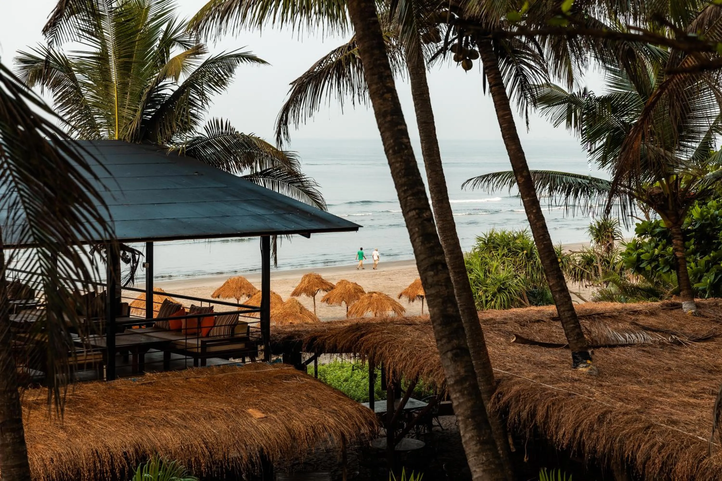 View (from property/room) in Anahata Retreat Beach Front Ashwem Goa