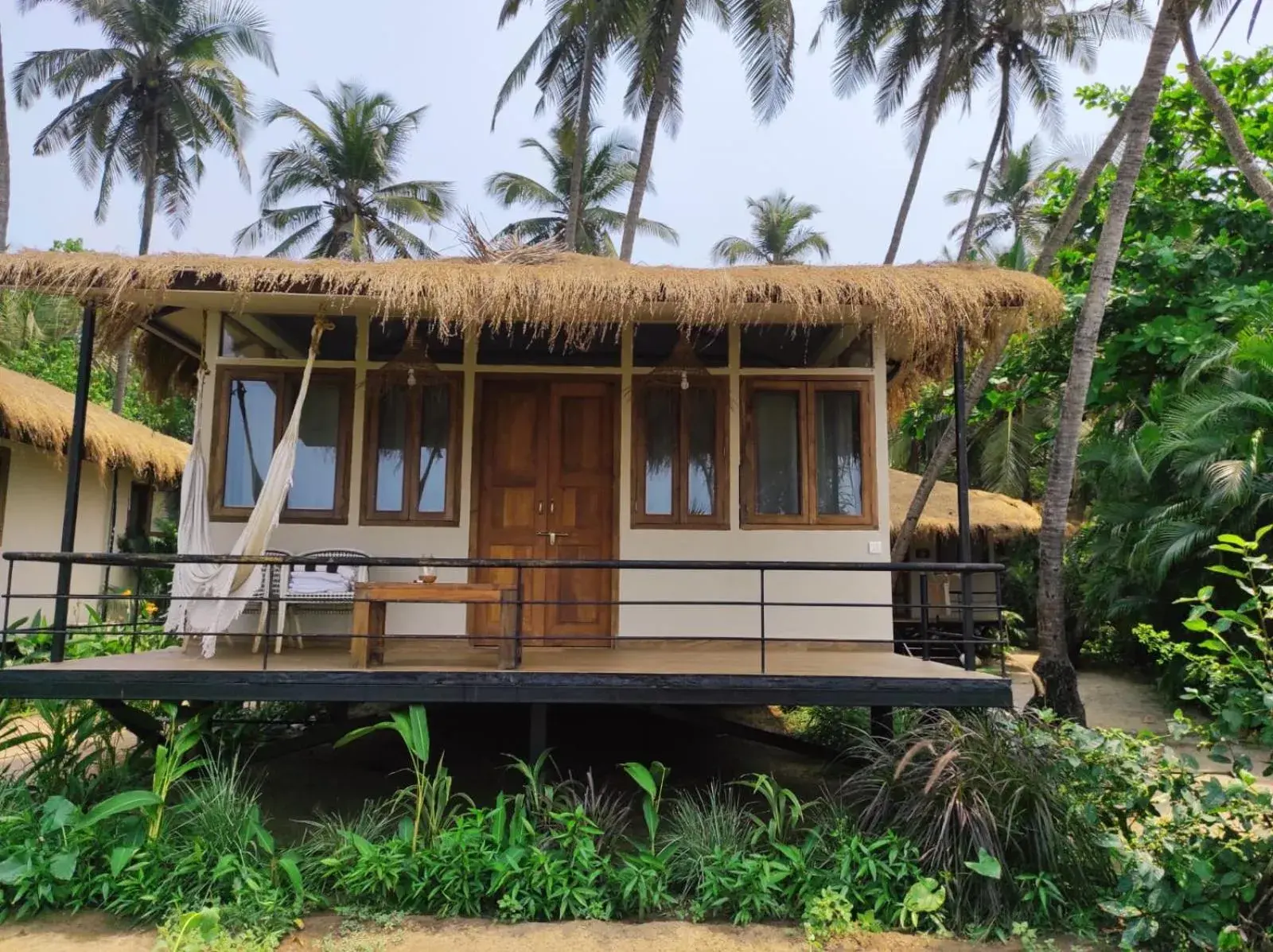 Property building in Anahata Retreat Beach Front Ashwem Goa Property building in Anahata Retreat Beach Front Ashwem Goa