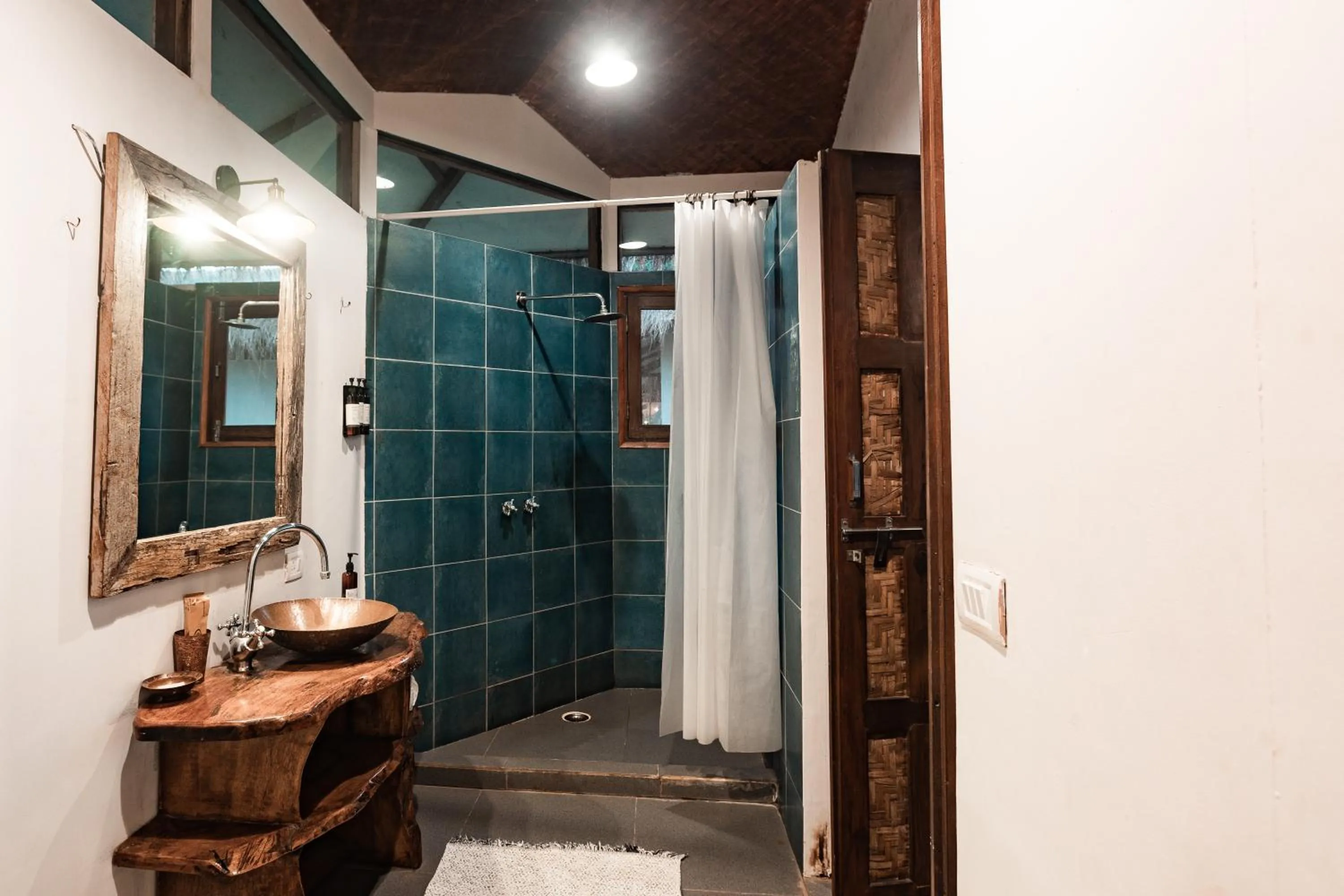 Bathroom in Anahata Retreat Beach Front Ashwem Goa