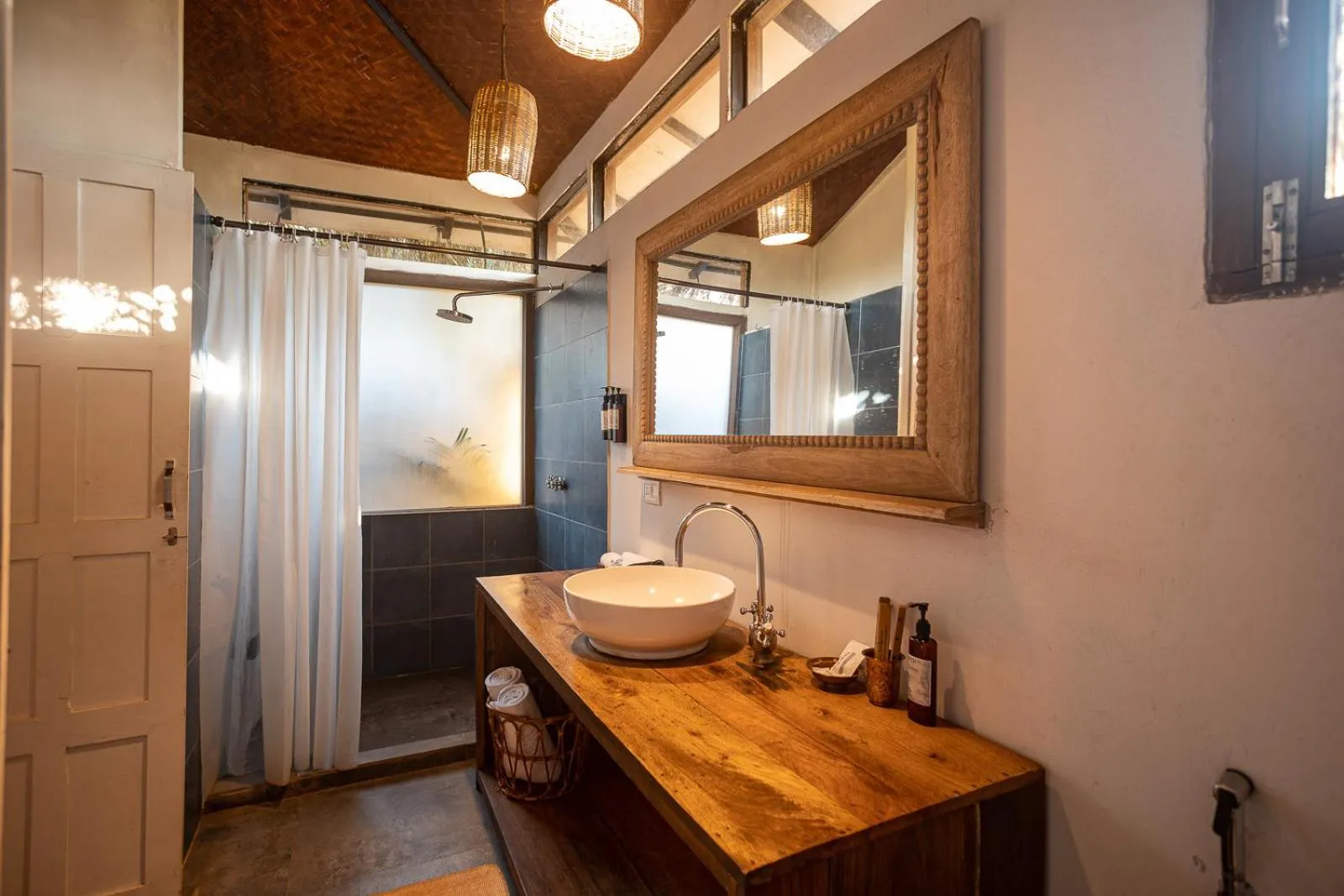 Bathroom in Anahata Retreat Beach Front Ashwem Goa