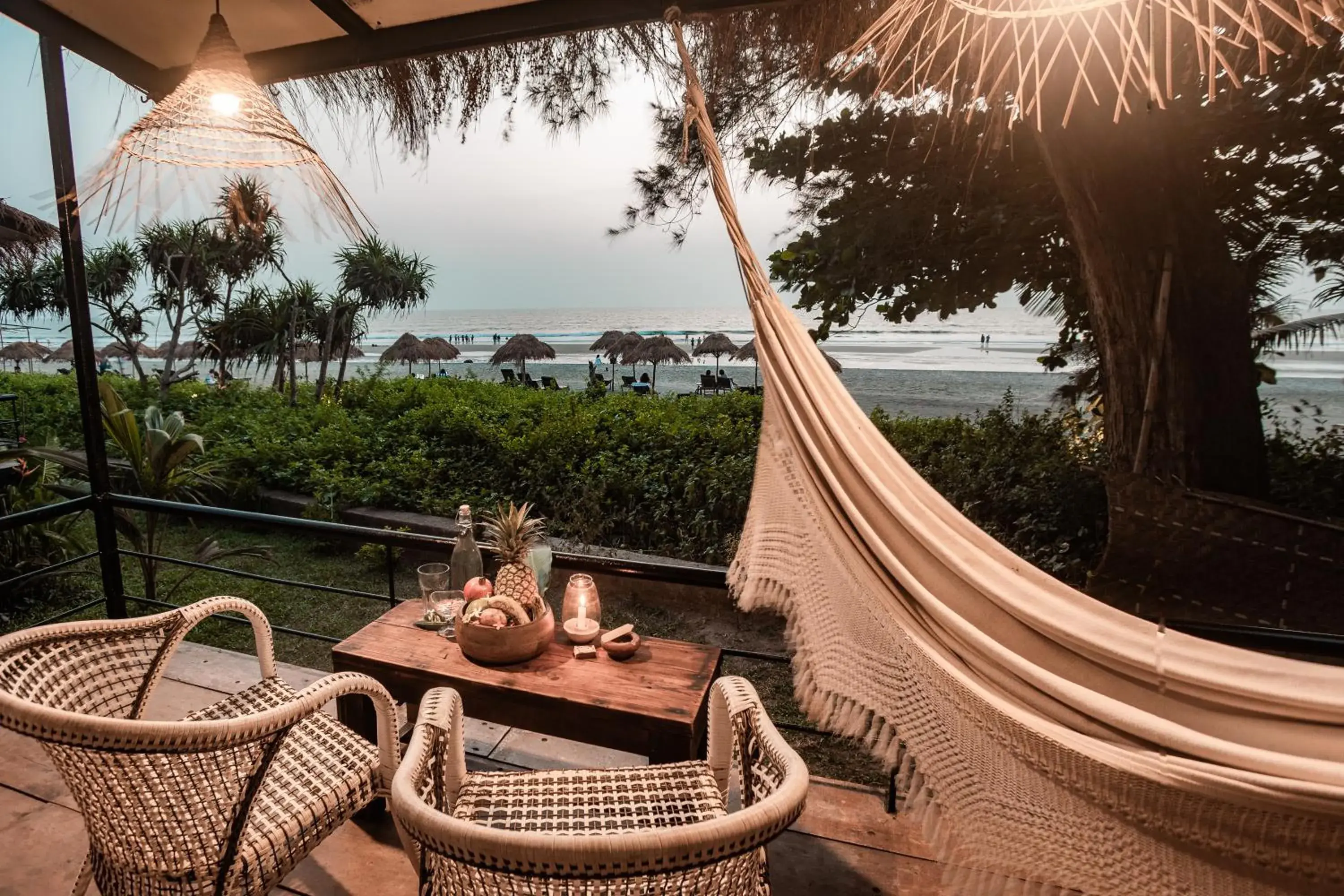 View (from property/room) in Anahata Retreat Beach Front Ashwem Goa View (from property/room) in Anahata Retreat Beach Front Ashwem Goa