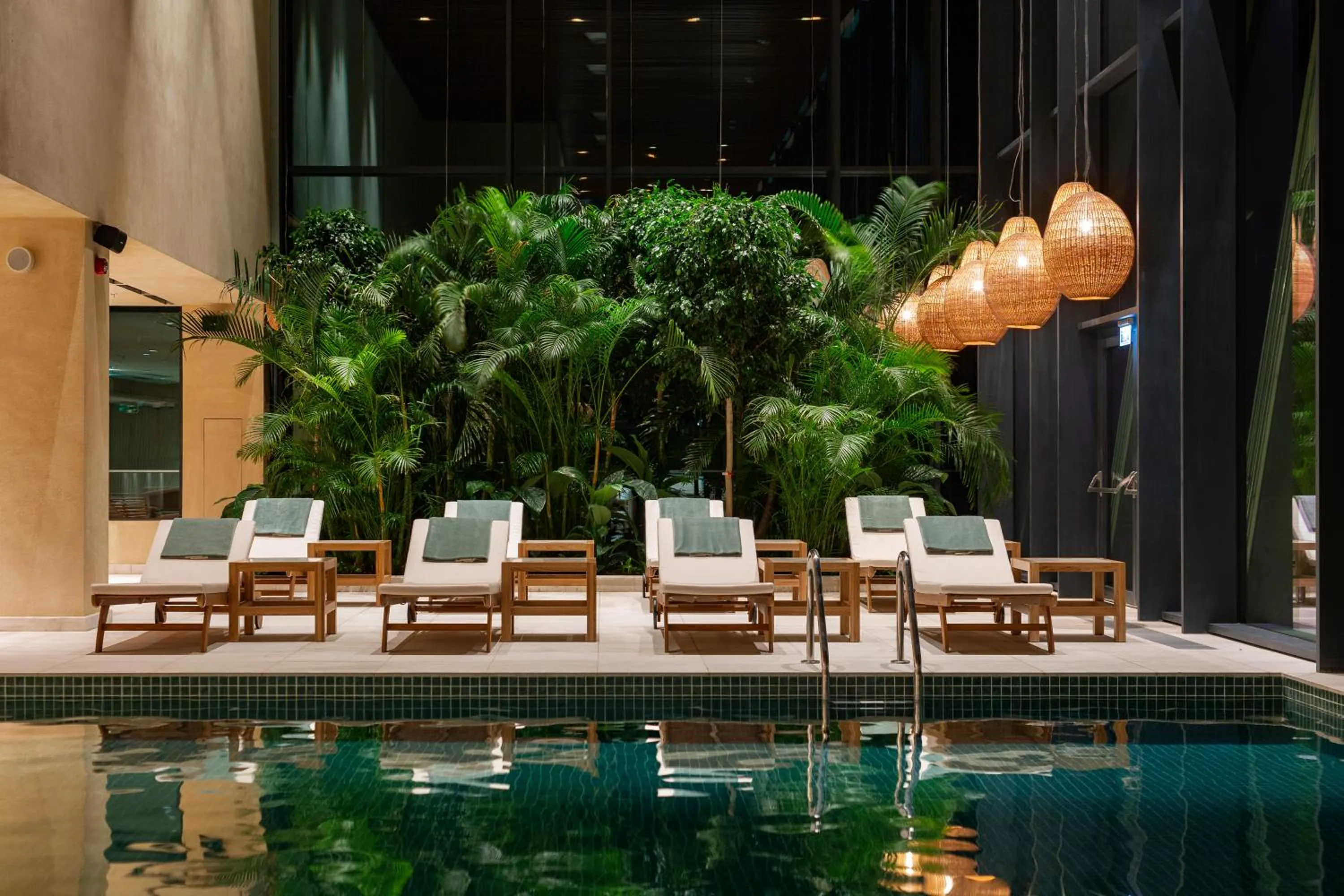 Swimming pool in BODBE Hotel