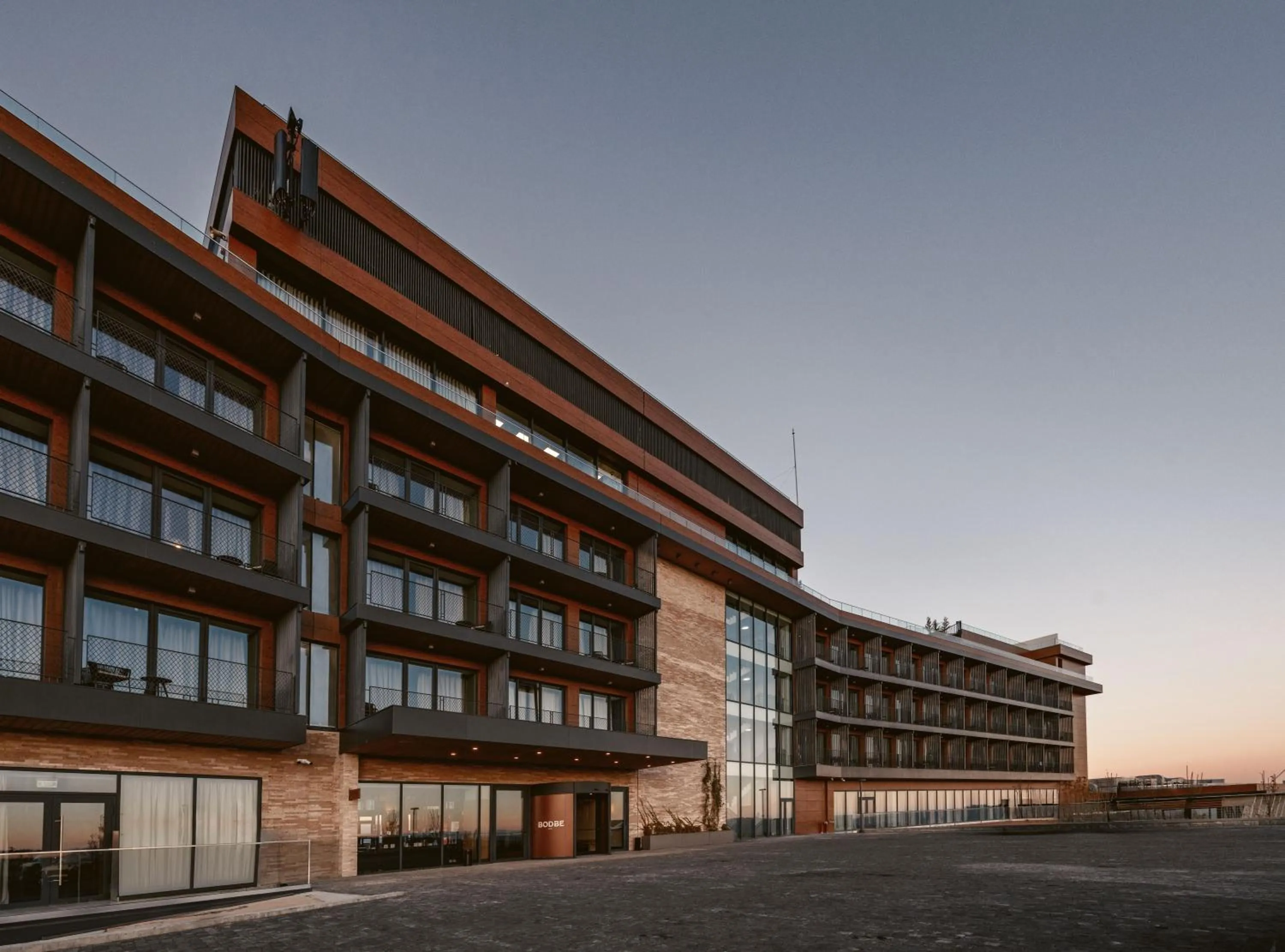 Property building in BODBE Hotel