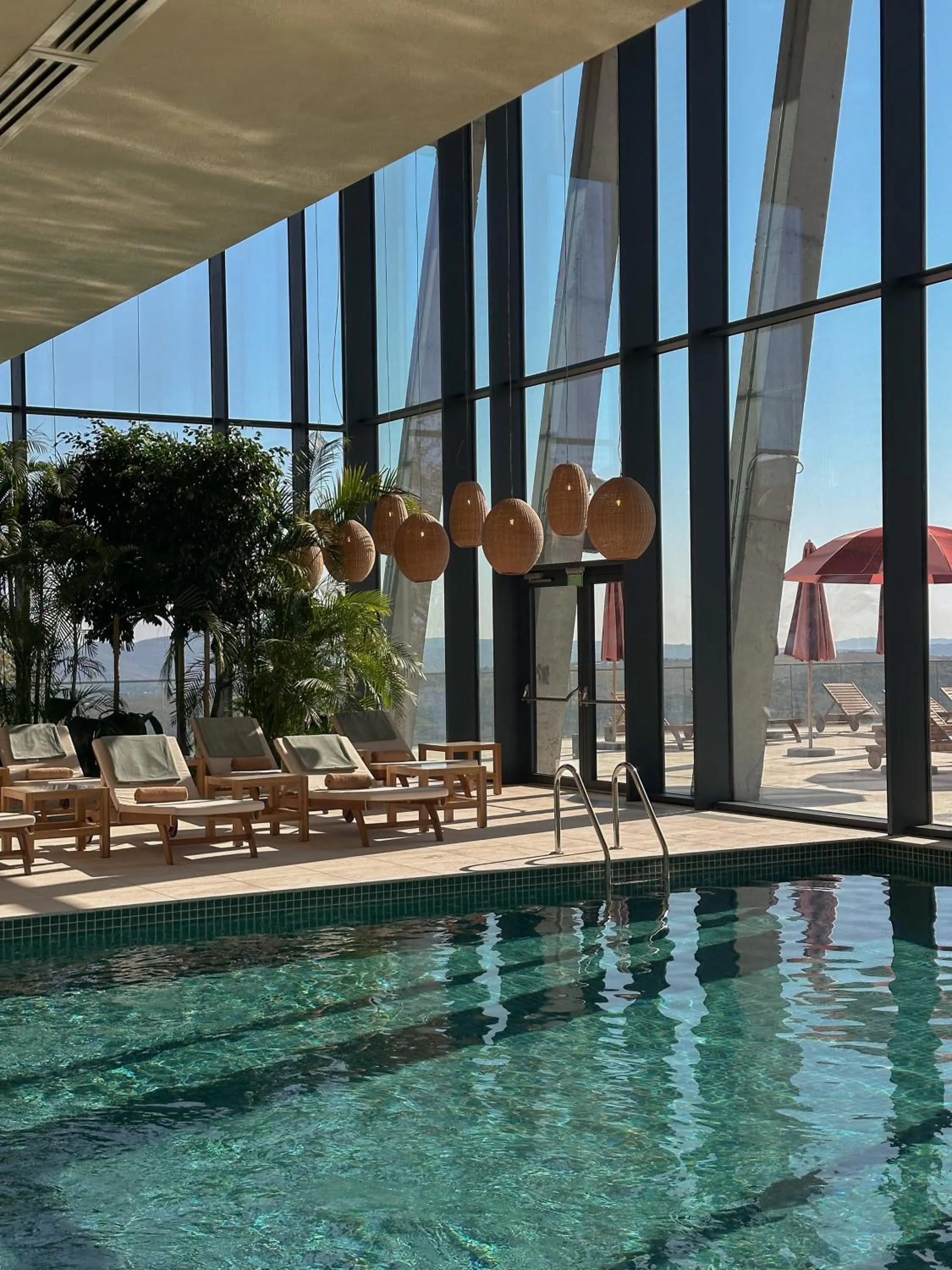 Swimming pool in BODBE Hotel