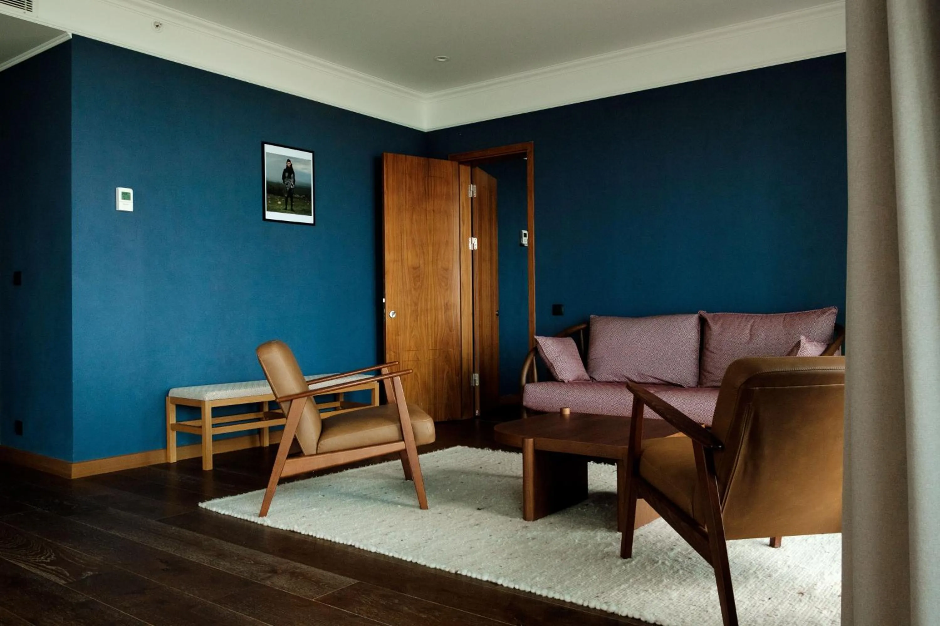 Living room in BODBE Hotel