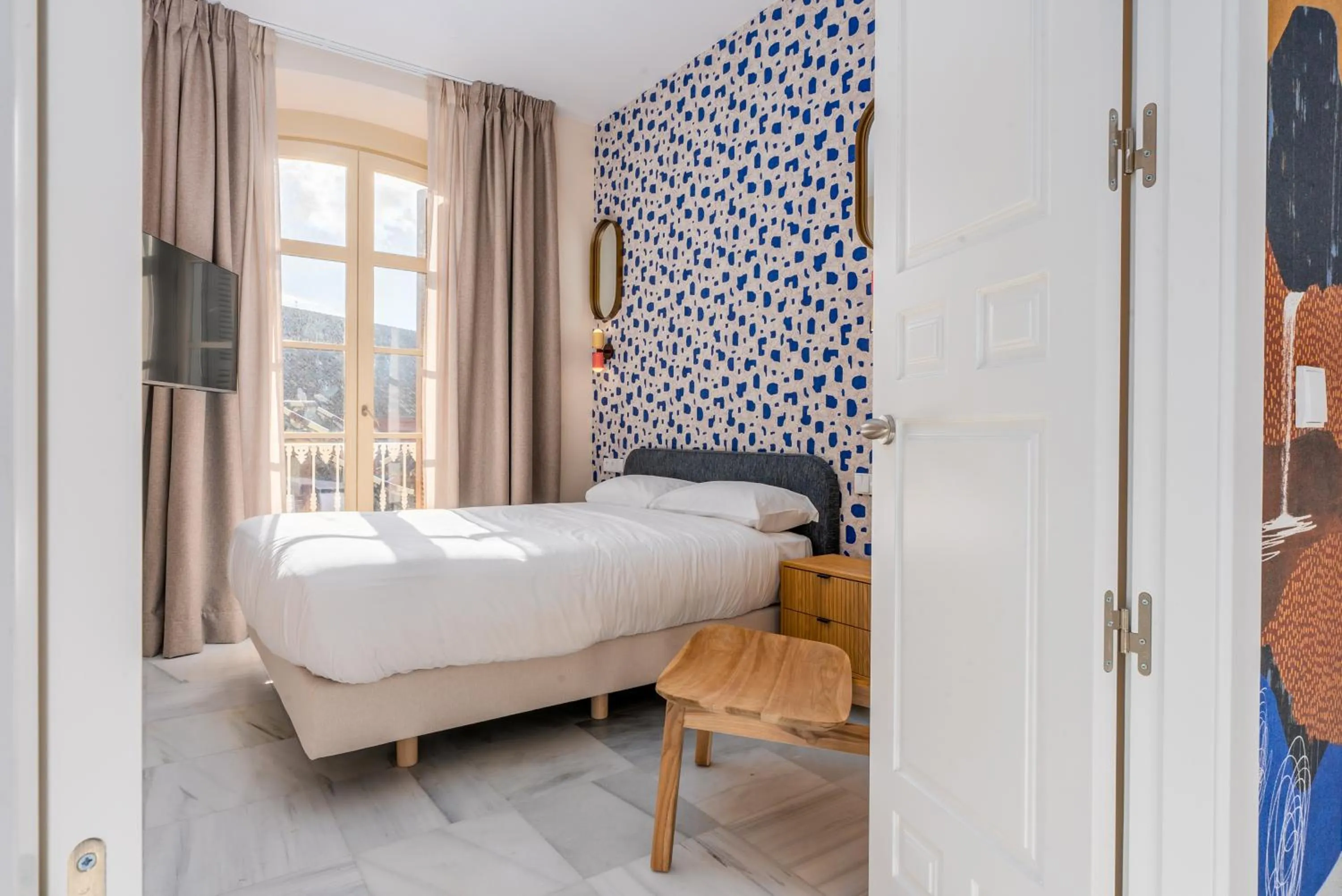 Bed in Smartr Malaga Centro