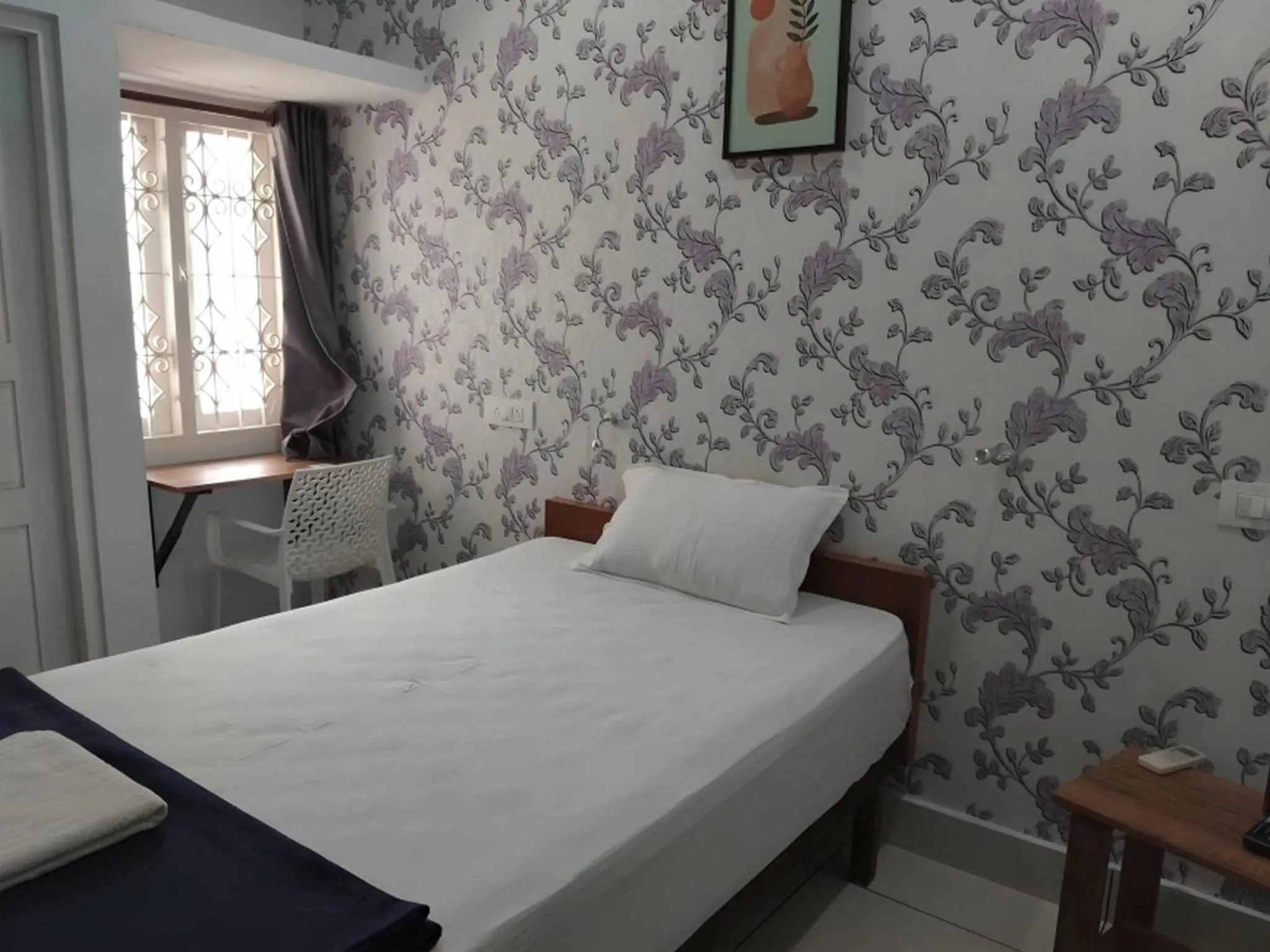 Bed in Panakal Residency, Fort Kochi
