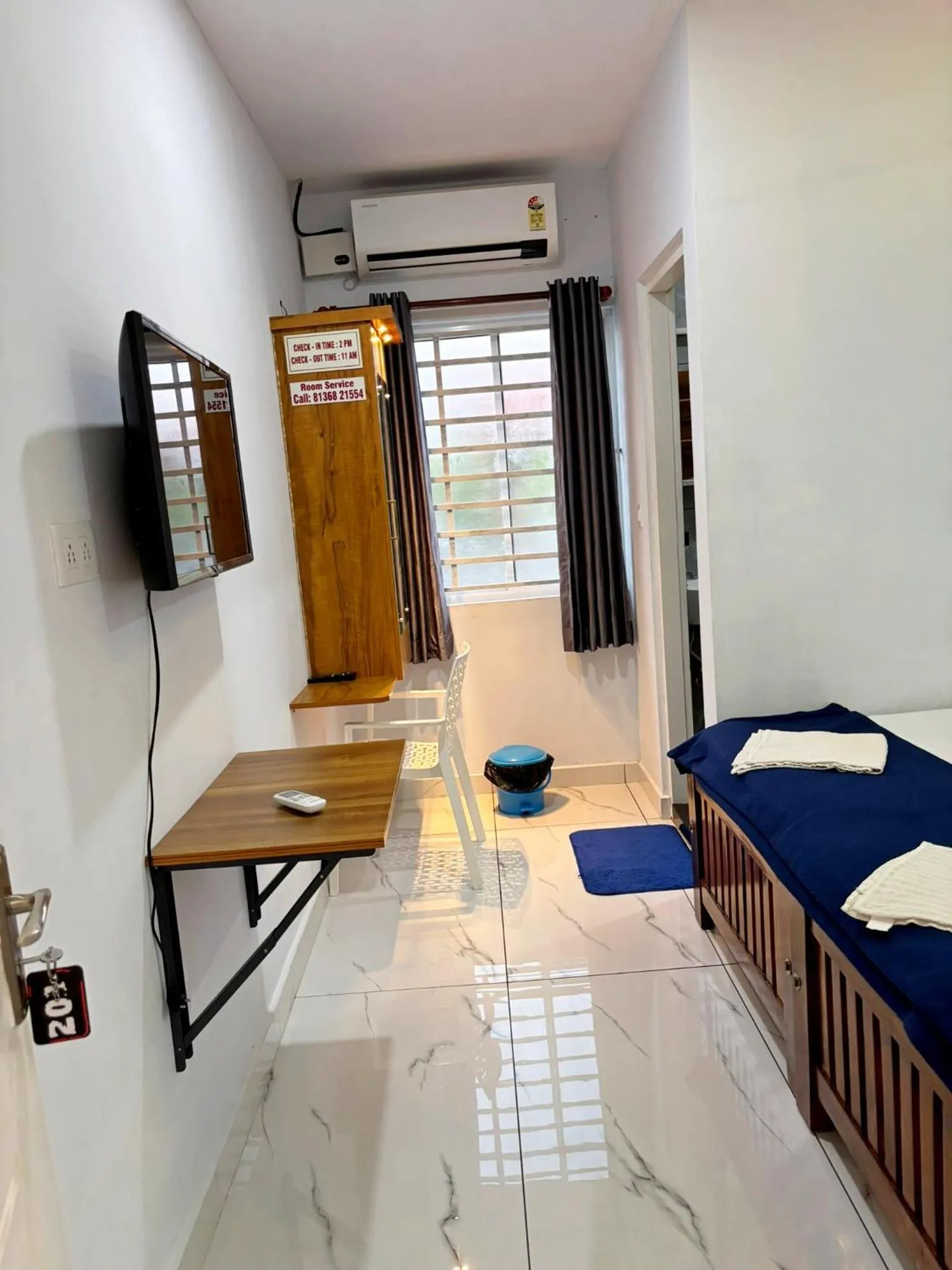 Bed in Panakal Residency, Fort Kochi