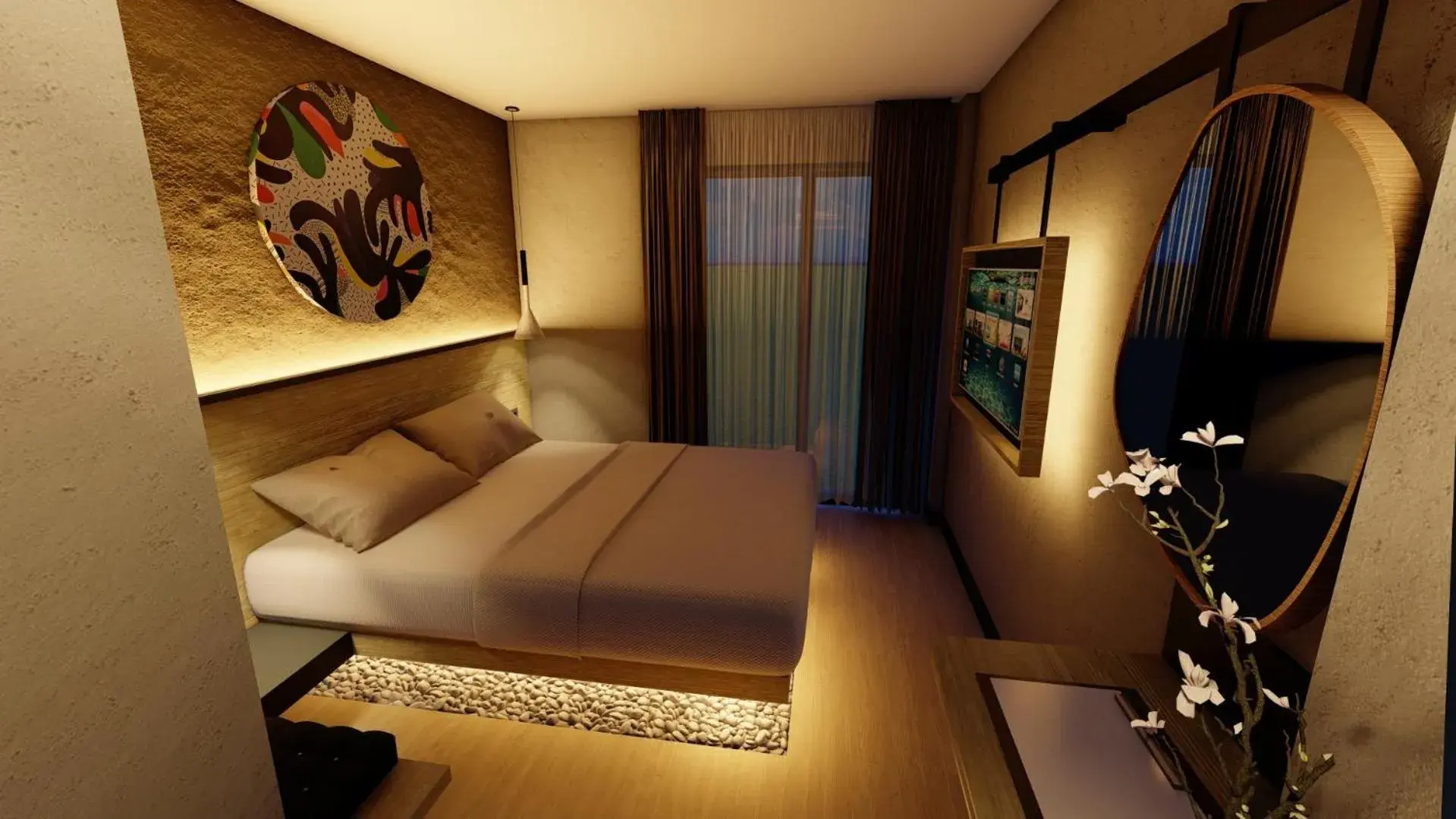 Photo of the whole room, Bed in Glitz Bodrum Photo of the whole room, Bed in Glitz Bodrum