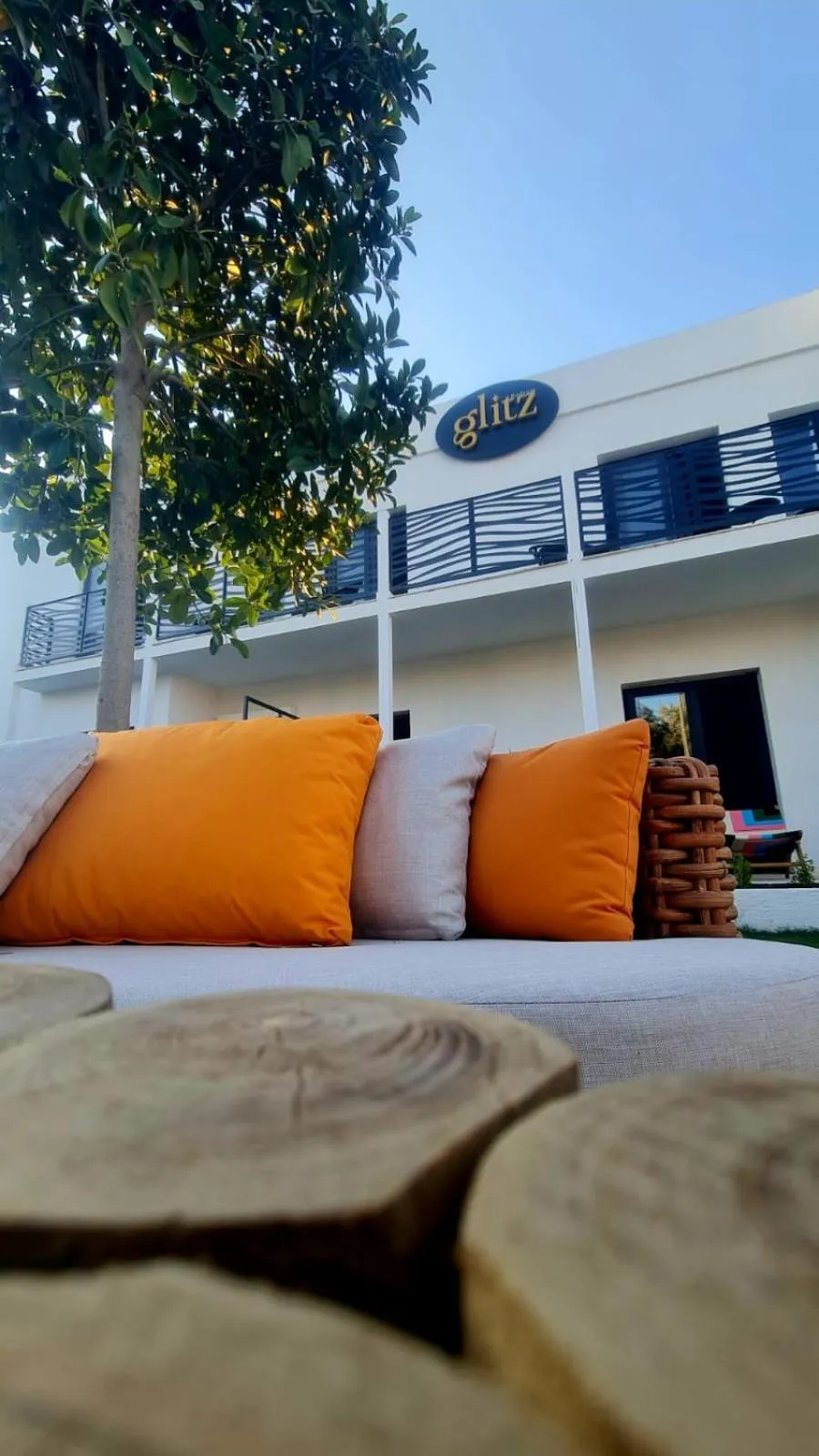 Seating area in Glitz Bodrum