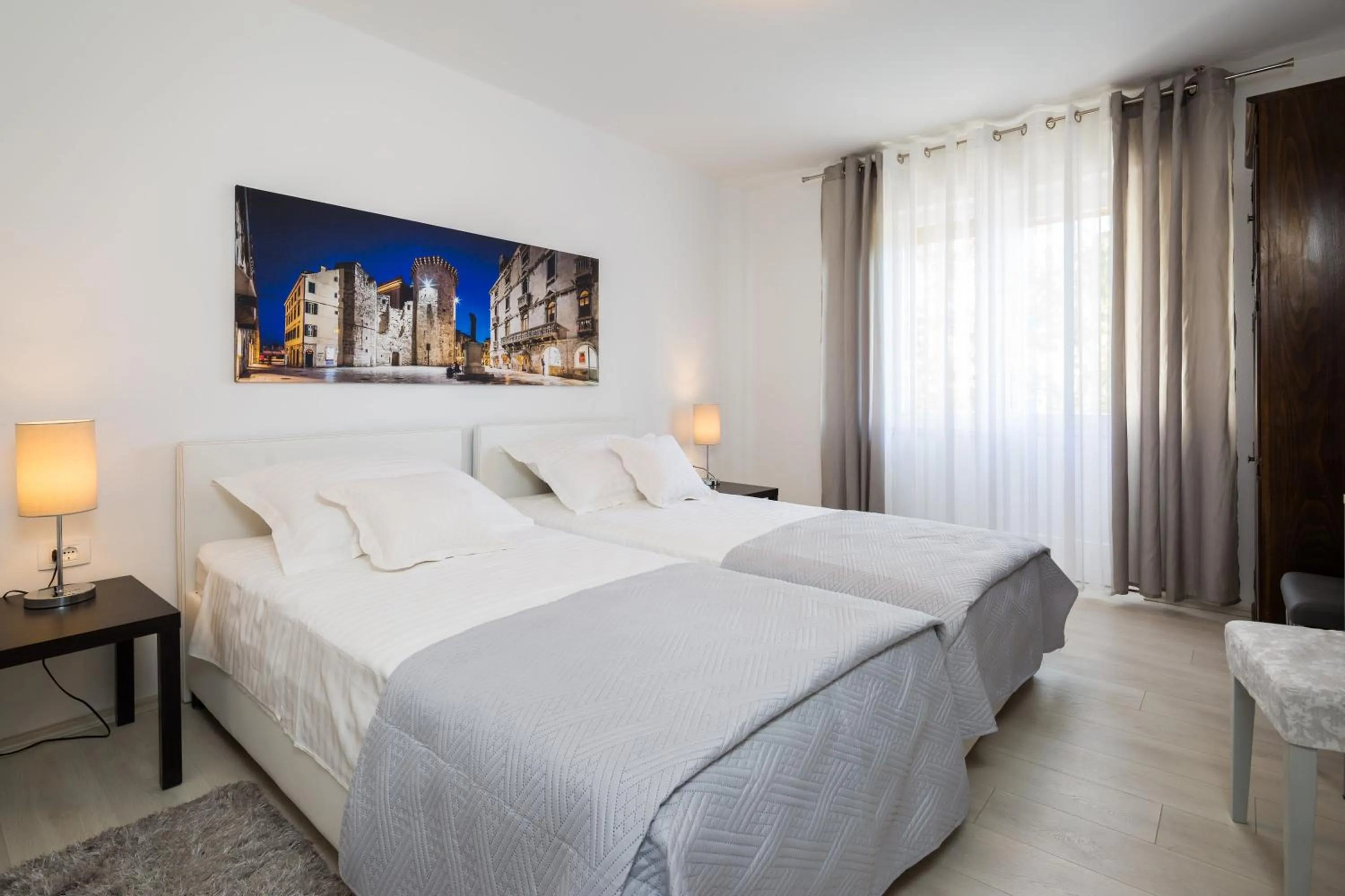 Bed in Apartment Sandra