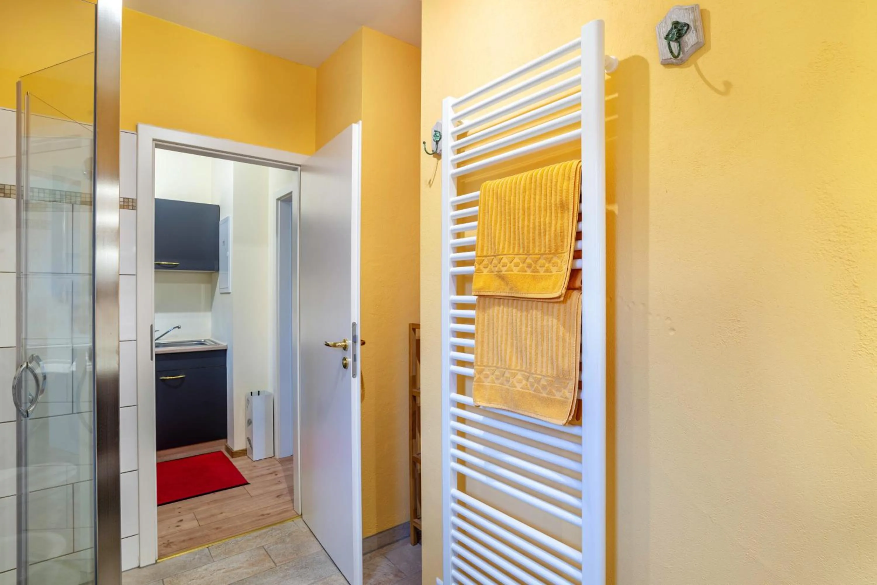 Shower in SCHUSTERjunge Aparthotel