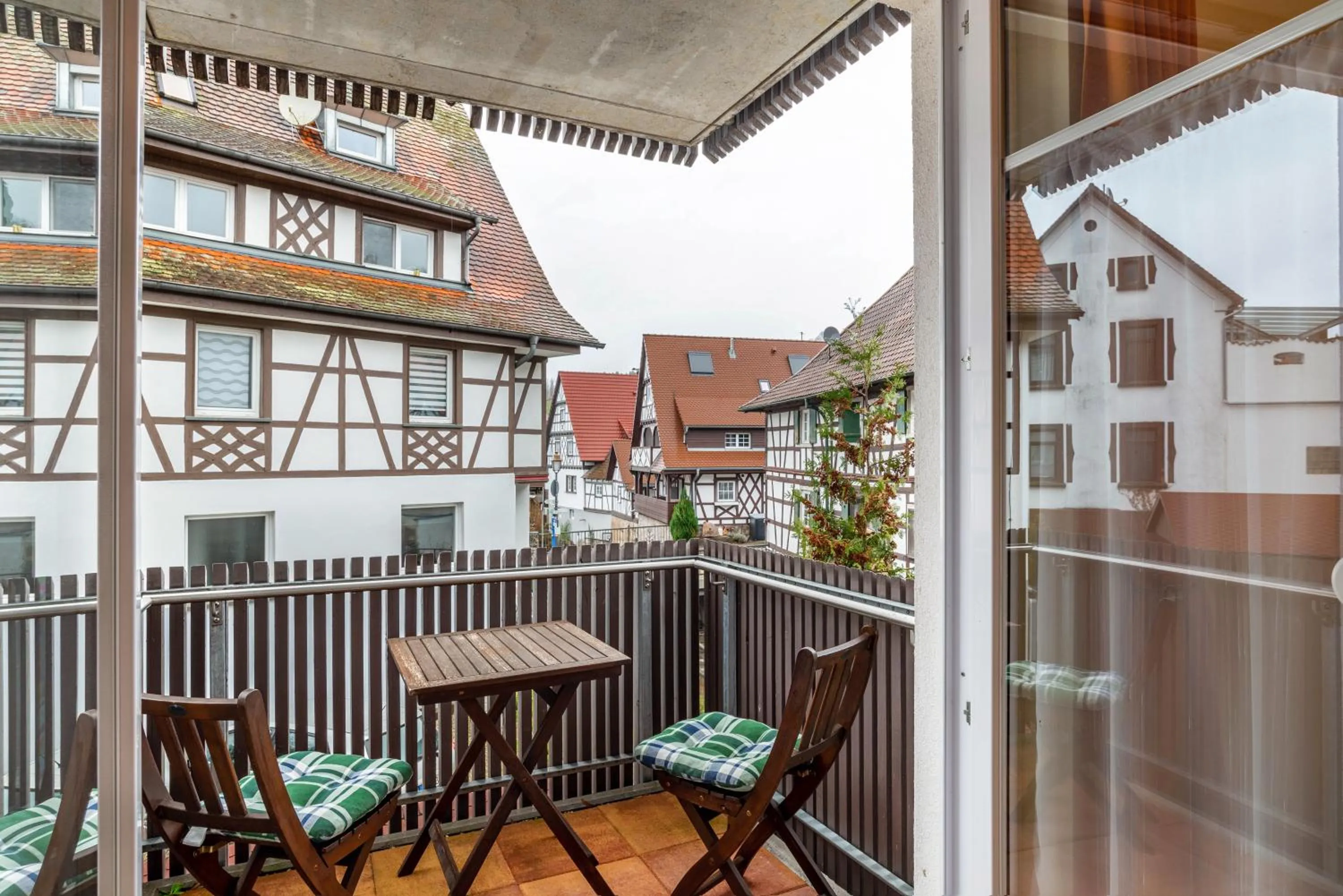 Patio in SCHUSTERjunge Aparthotel