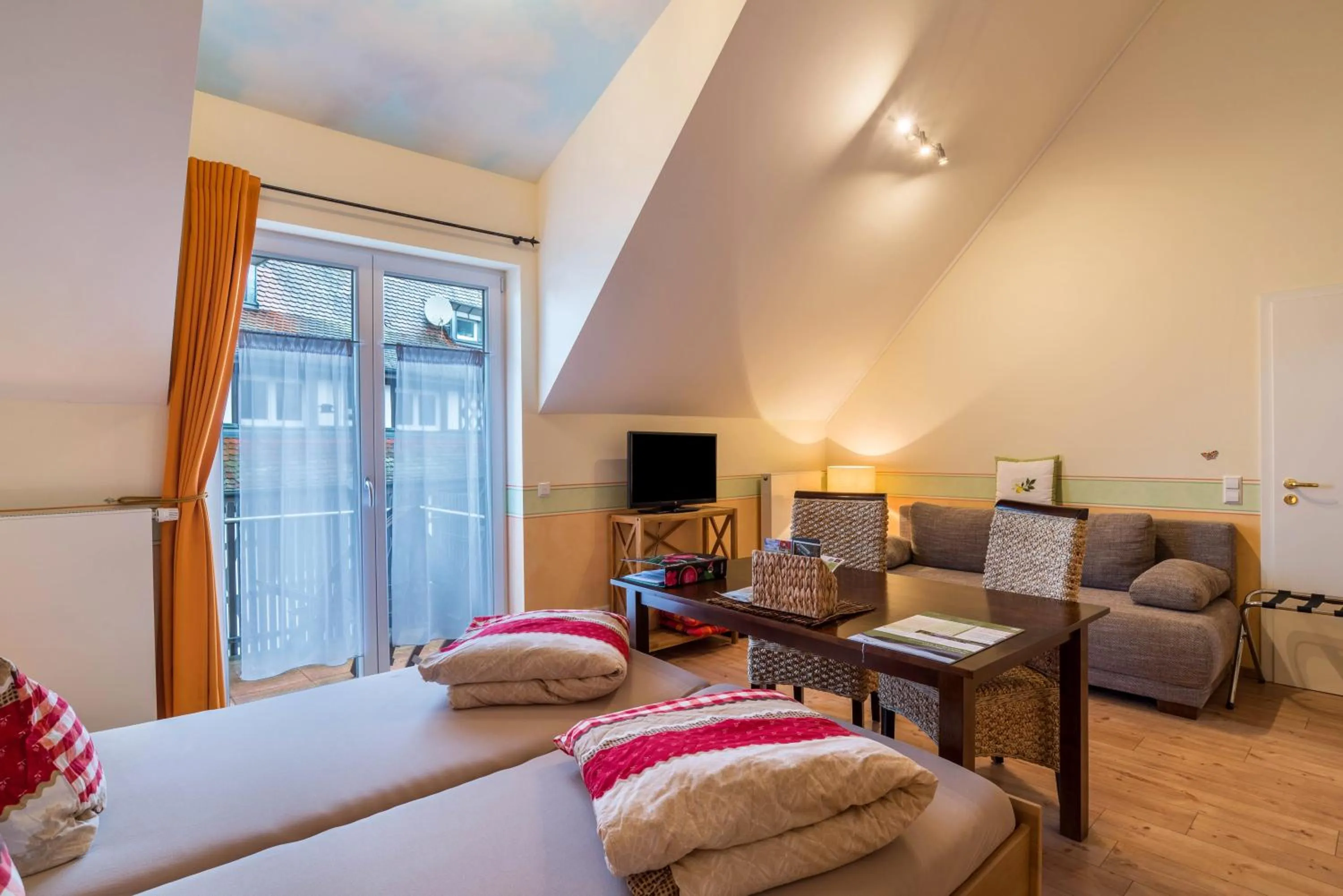 Bed in SCHUSTERjunge Aparthotel