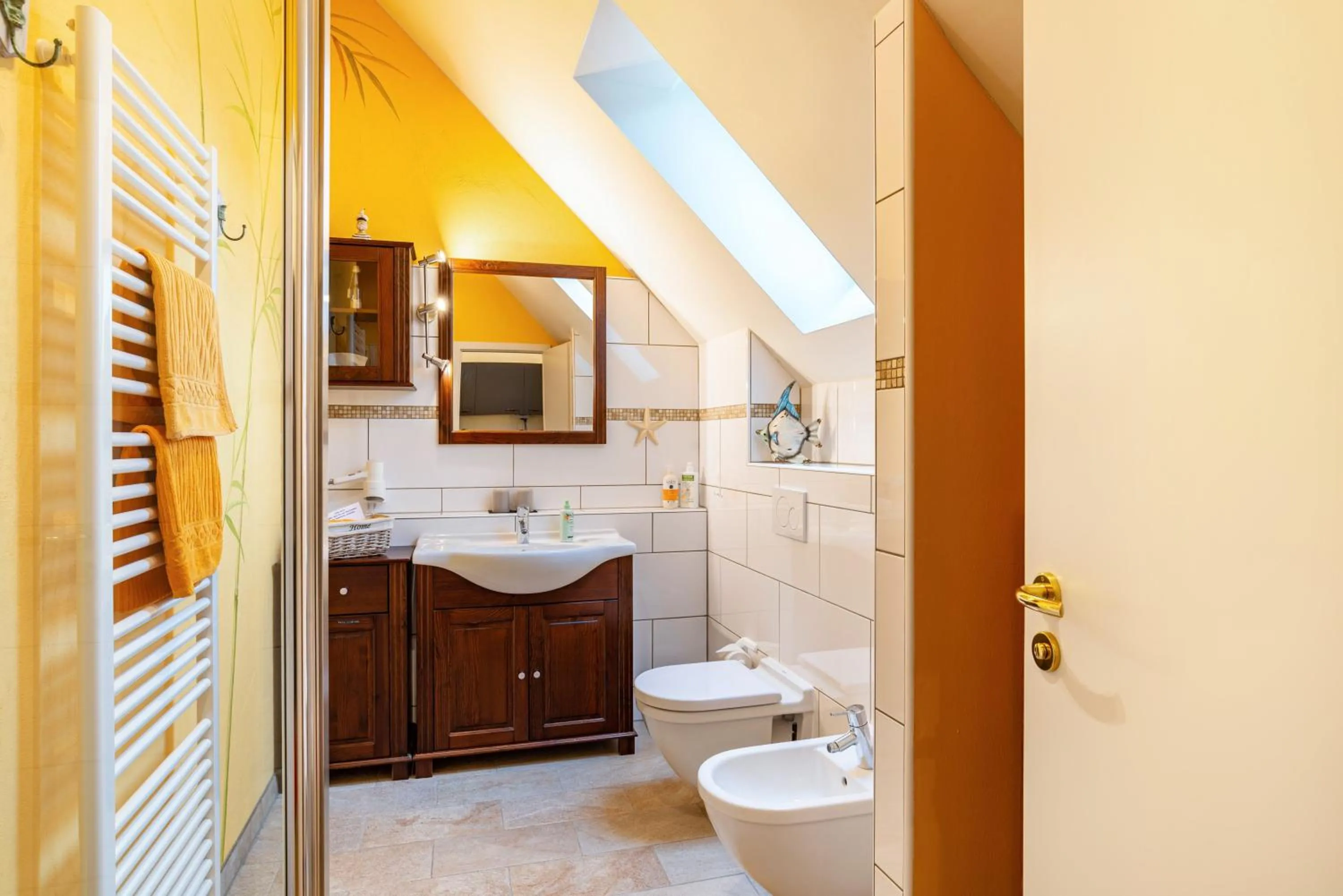 Shower in SCHUSTERjunge Aparthotel