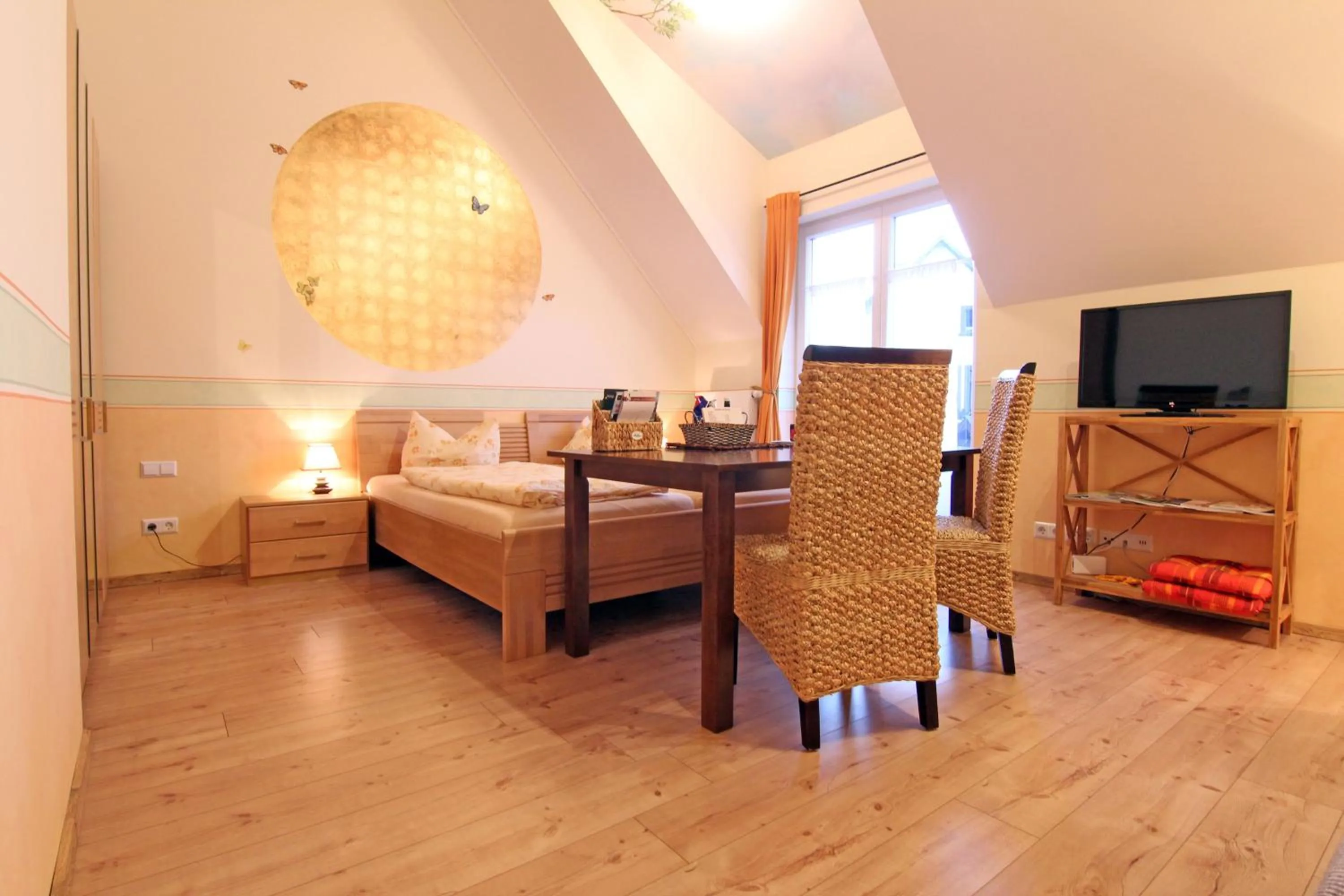 Bed in SCHUSTERjunge Aparthotel