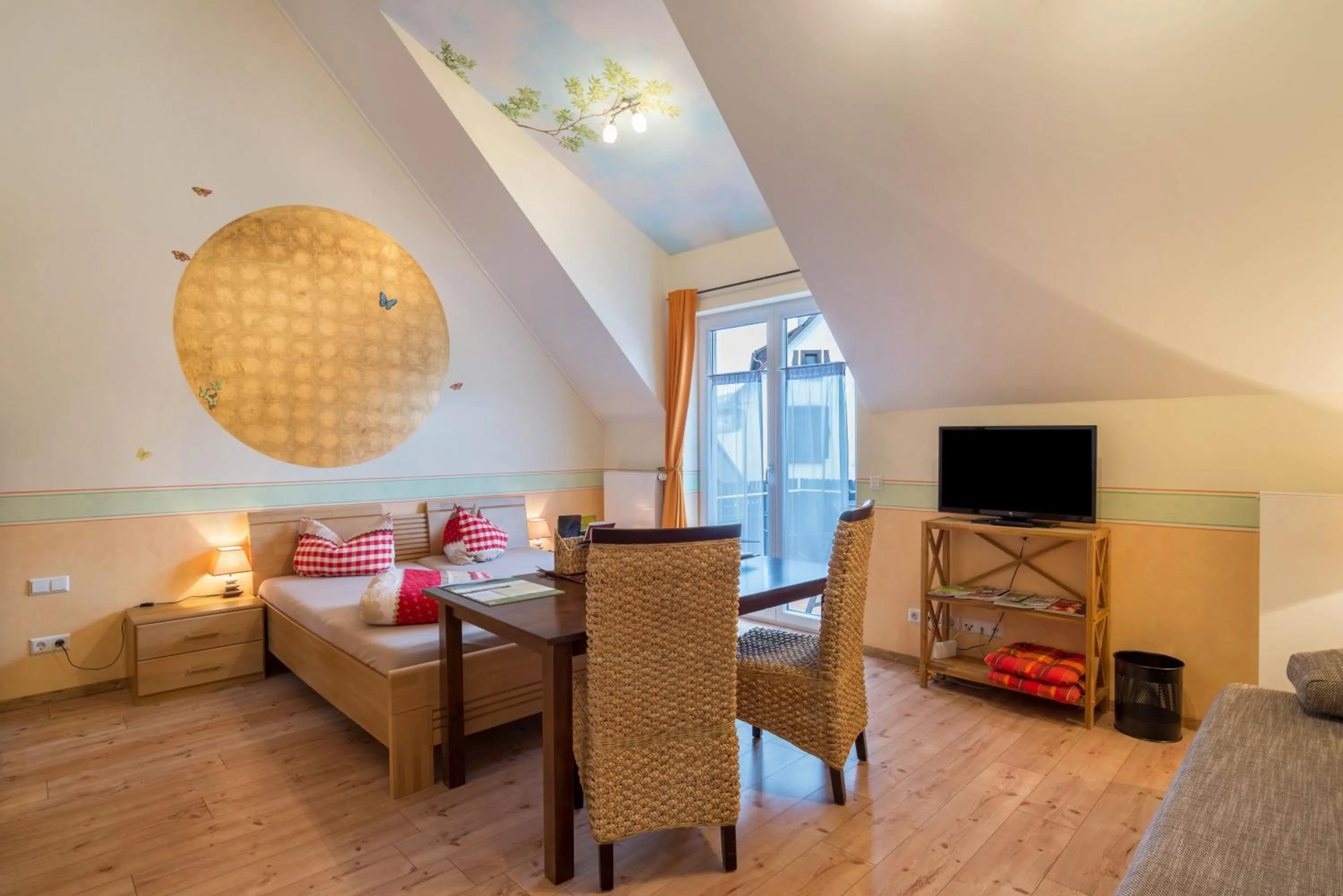 Bed in SCHUSTERjunge Aparthotel