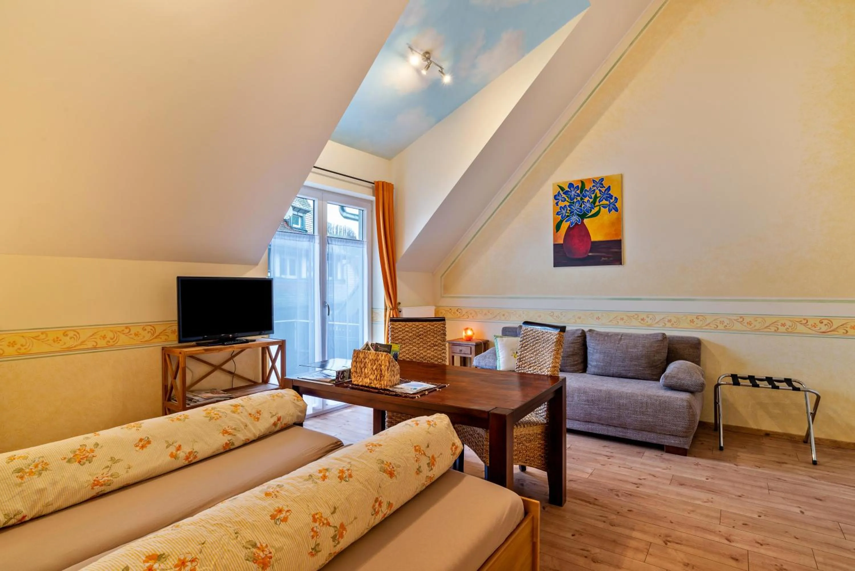 Bed in SCHUSTERjunge Aparthotel