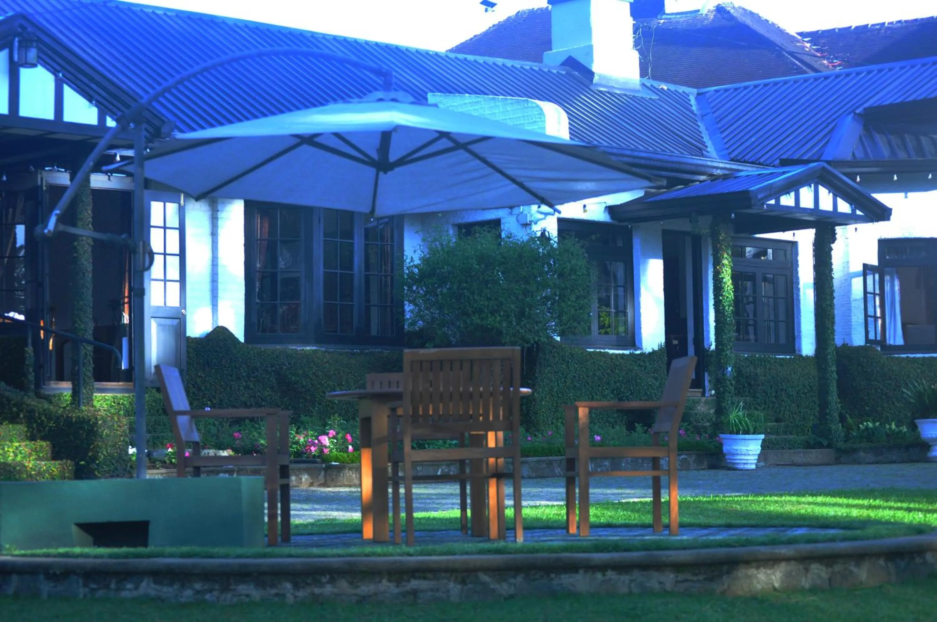 Patio in Hill Cottage