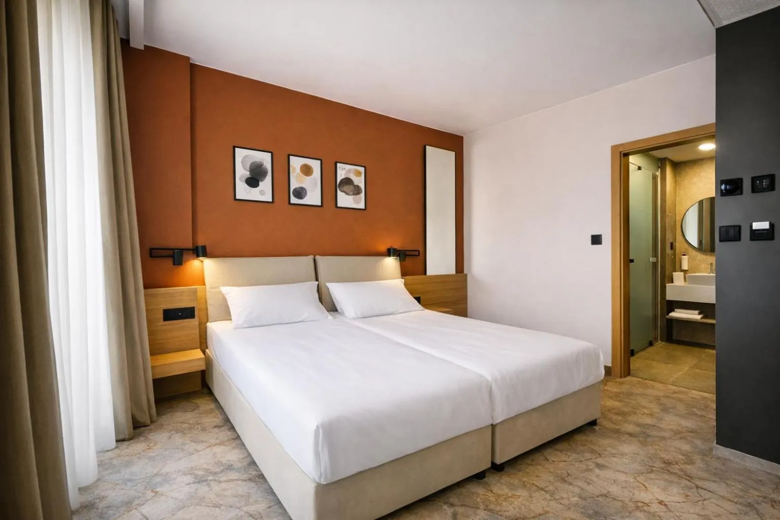 Bed in B1 Downtown Hotel, Sofia