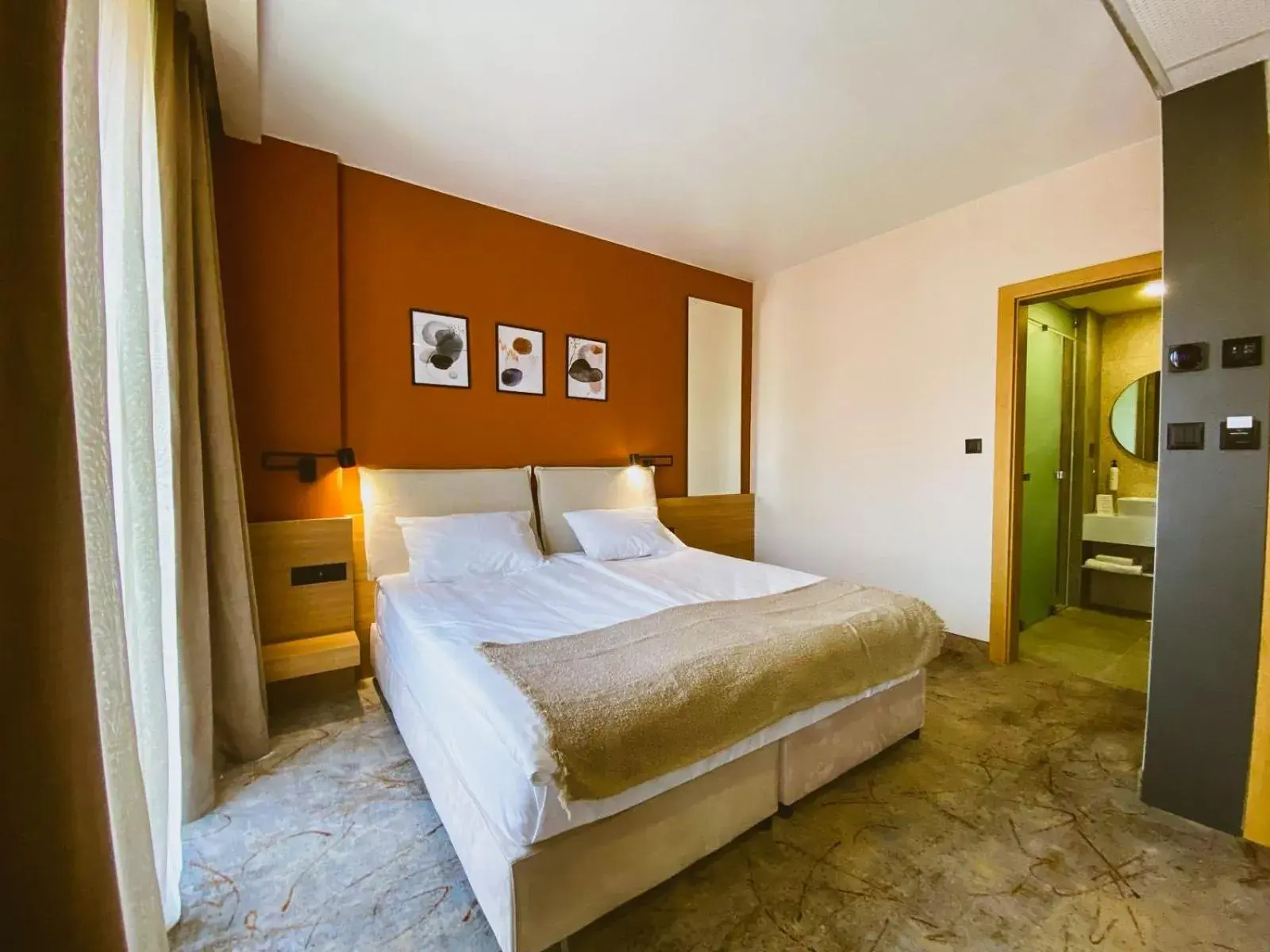 Bed in B1 Downtown Hotel Bed in B1 Downtown Hotel