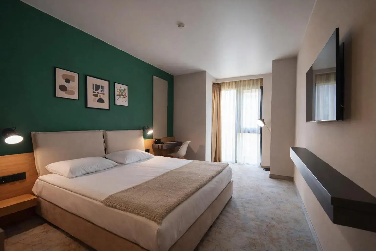 Bed in B1 Downtown Hotel, Sofia Bed in B1 Downtown Hotel, Sofia