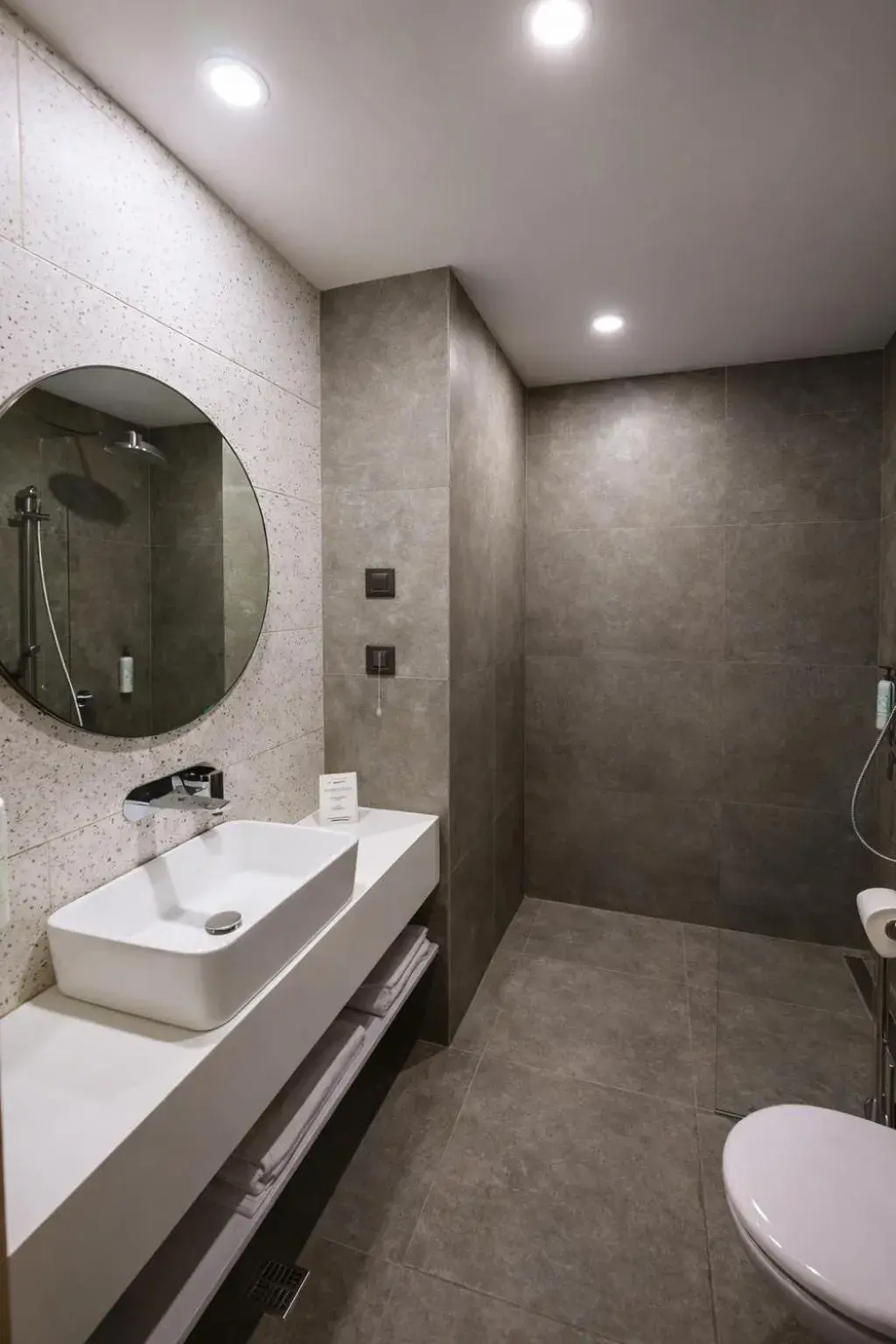 Bathroom in B1 Downtown Hotel, Sofia Bathroom in B1 Downtown Hotel, Sofia