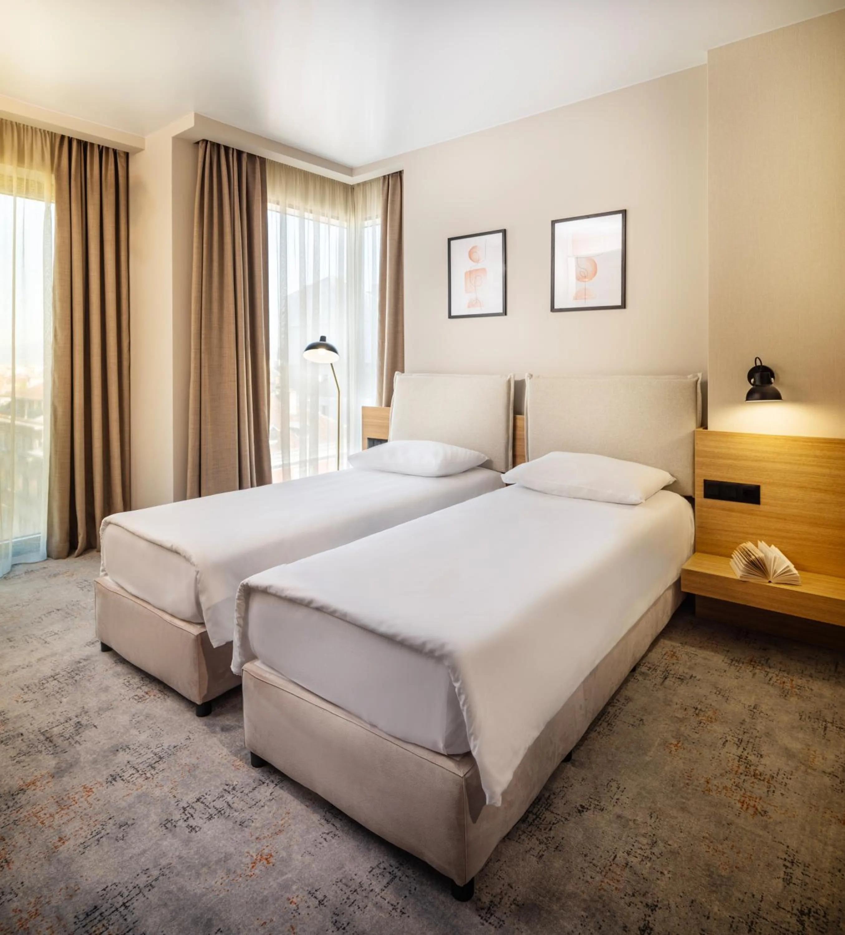 Bed in B1 Downtown Hotel