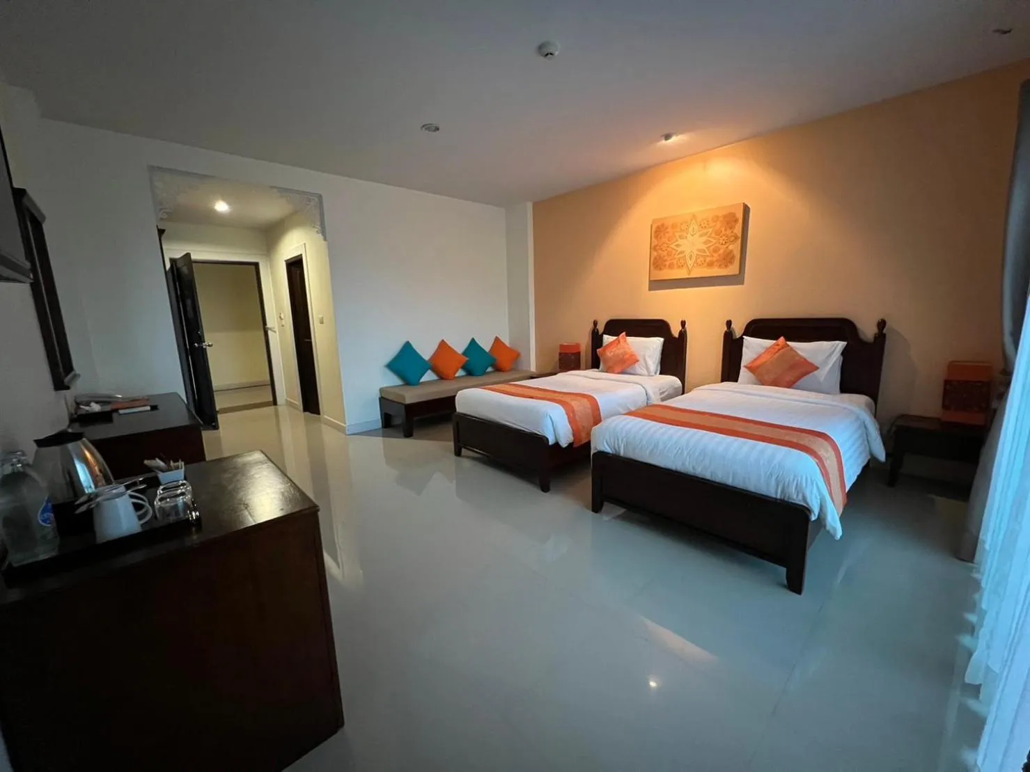 Bed in Krabi Front Bay Resort