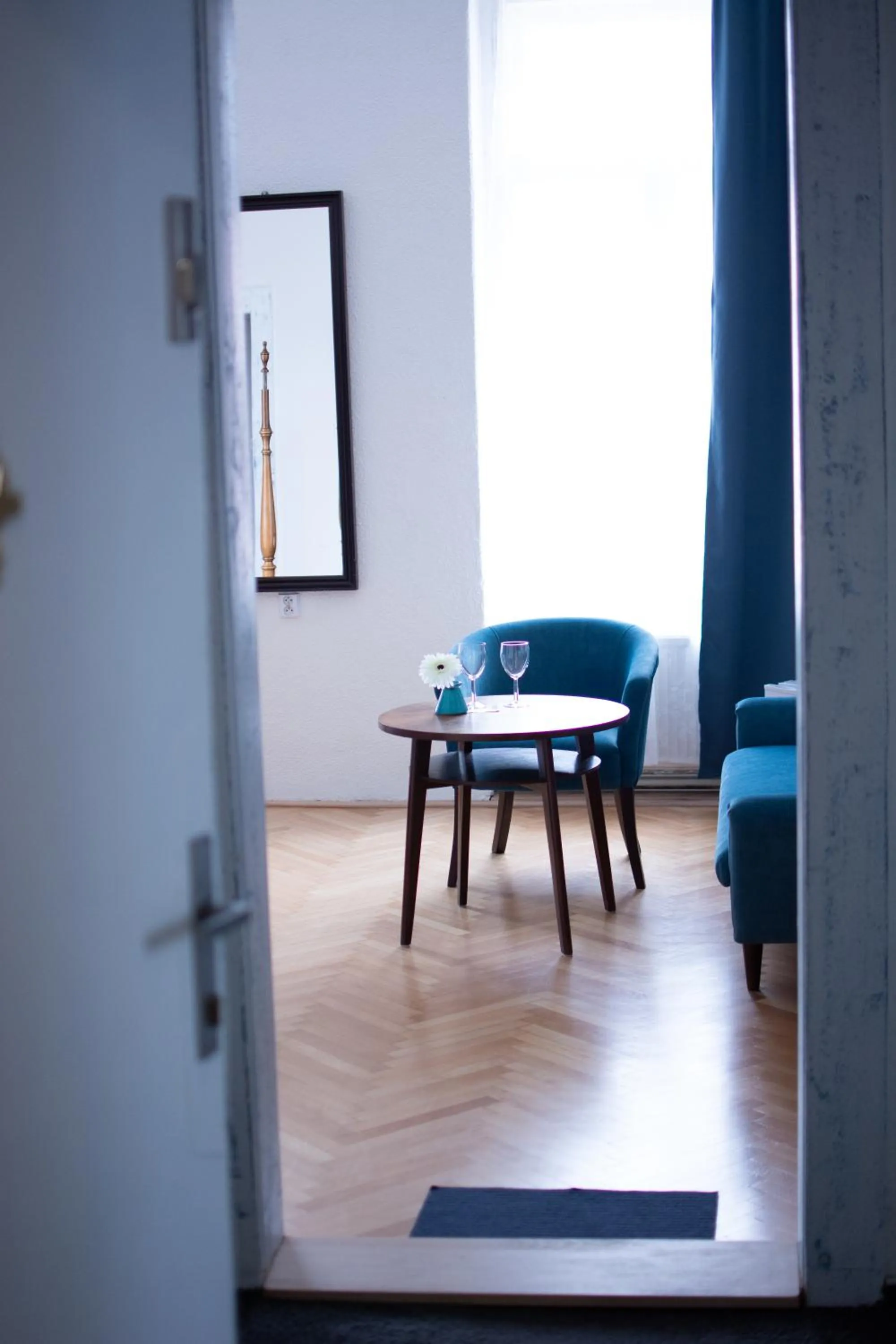 Seating area in Hostel Moravia Ostrava