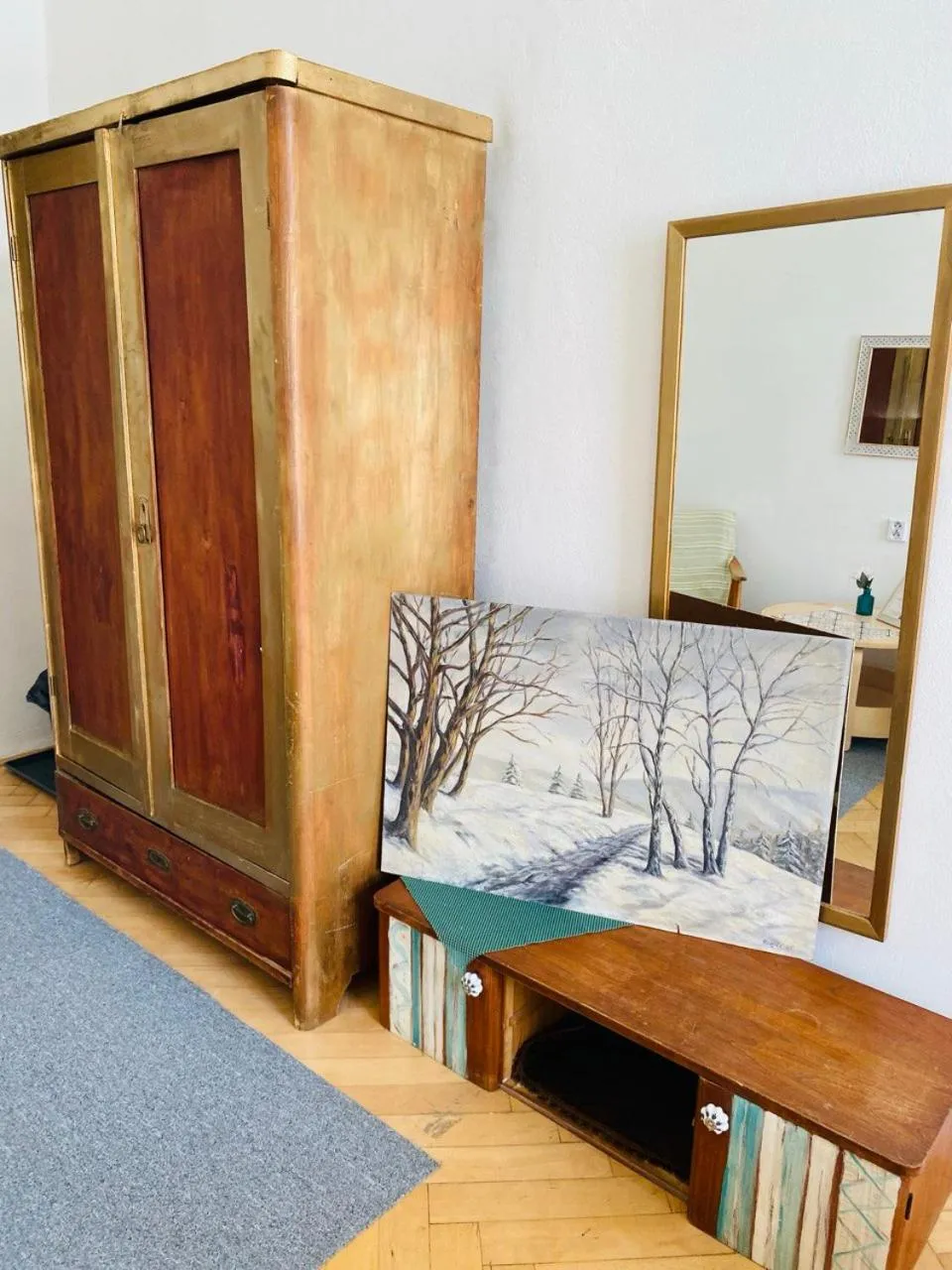 Decorative detail in Hostel Moravia Ostrava