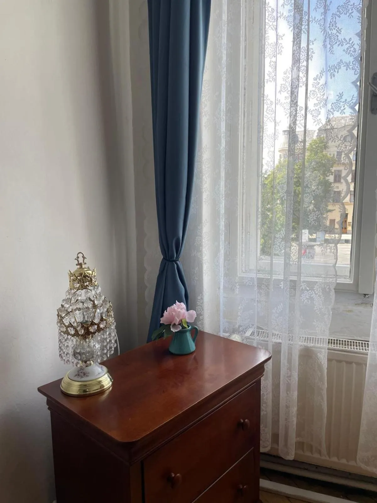 Decorative detail in Hostel Moravia Ostrava