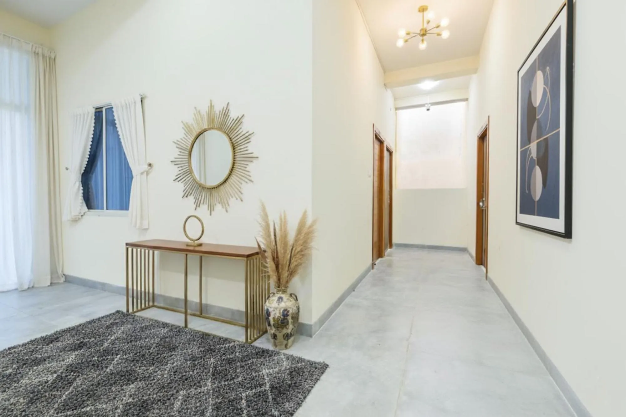 Lobby or reception in FabHotel Grand Embassy