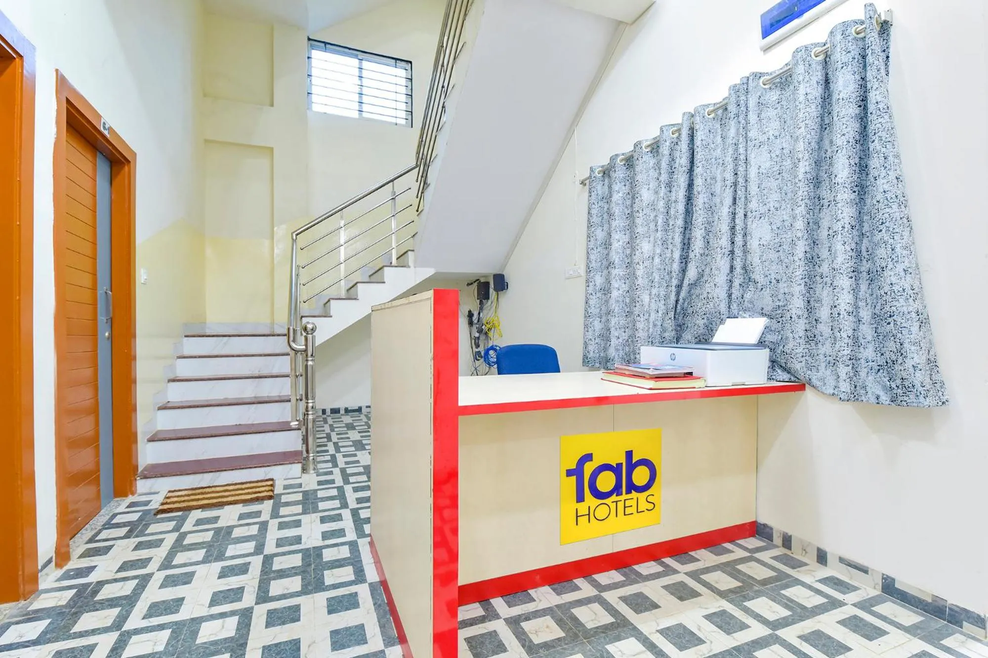 Lobby or reception in FabHotel Grand Embassy