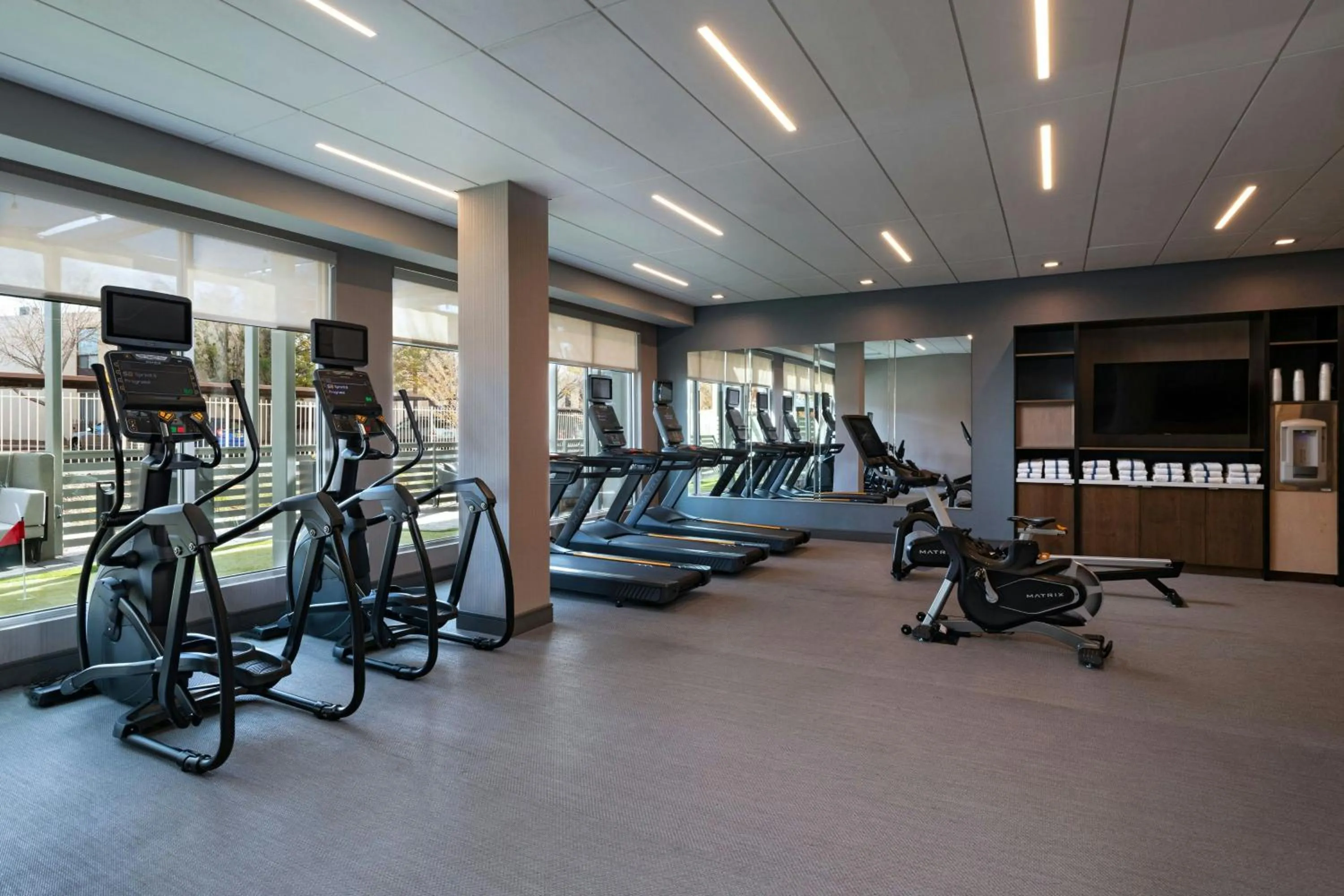 Fitness centre/facilities in Fairfield by Marriott Inn & Suites Albuquerque Uptown