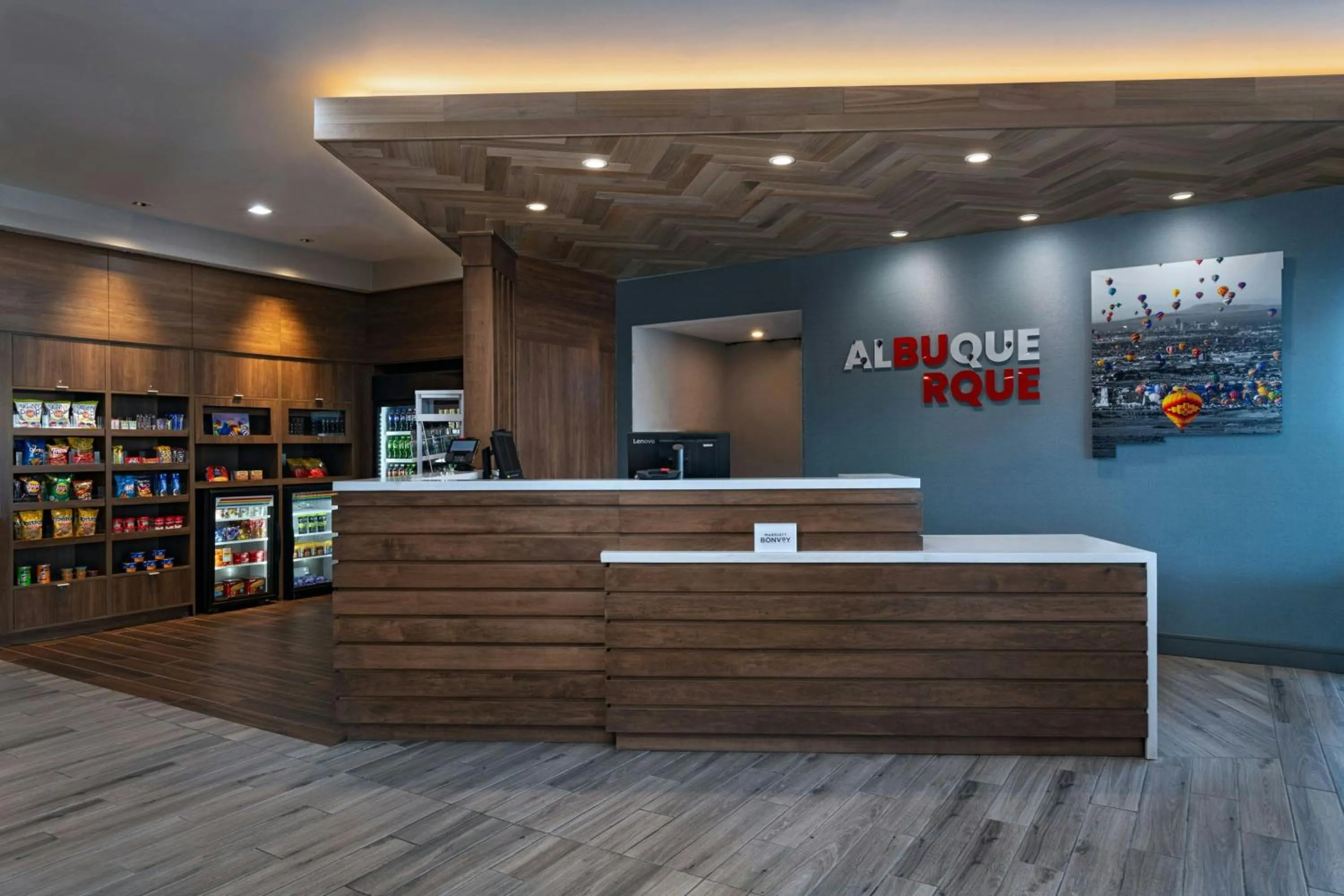 Lobby or reception in Fairfield by Marriott Inn & Suites Albuquerque Uptown