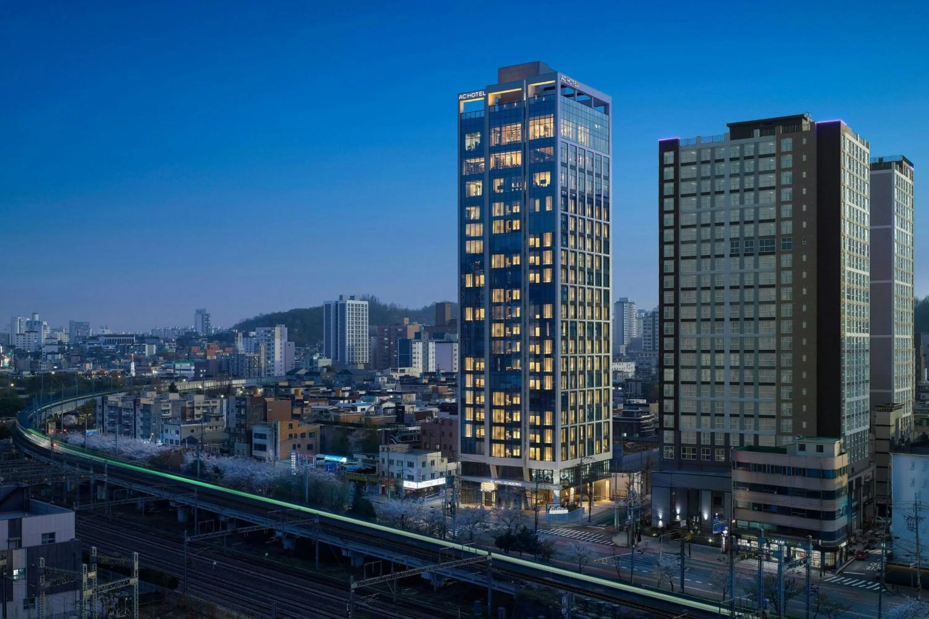 Property building in AC Hotel by Marriott Seoul Geumjeong