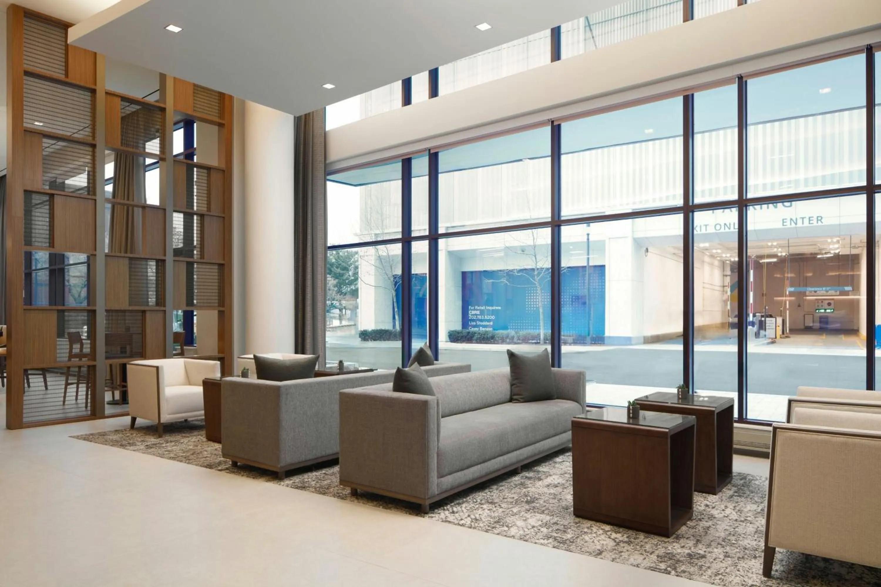 Lobby or reception in AC Hotel by Marriott Reston