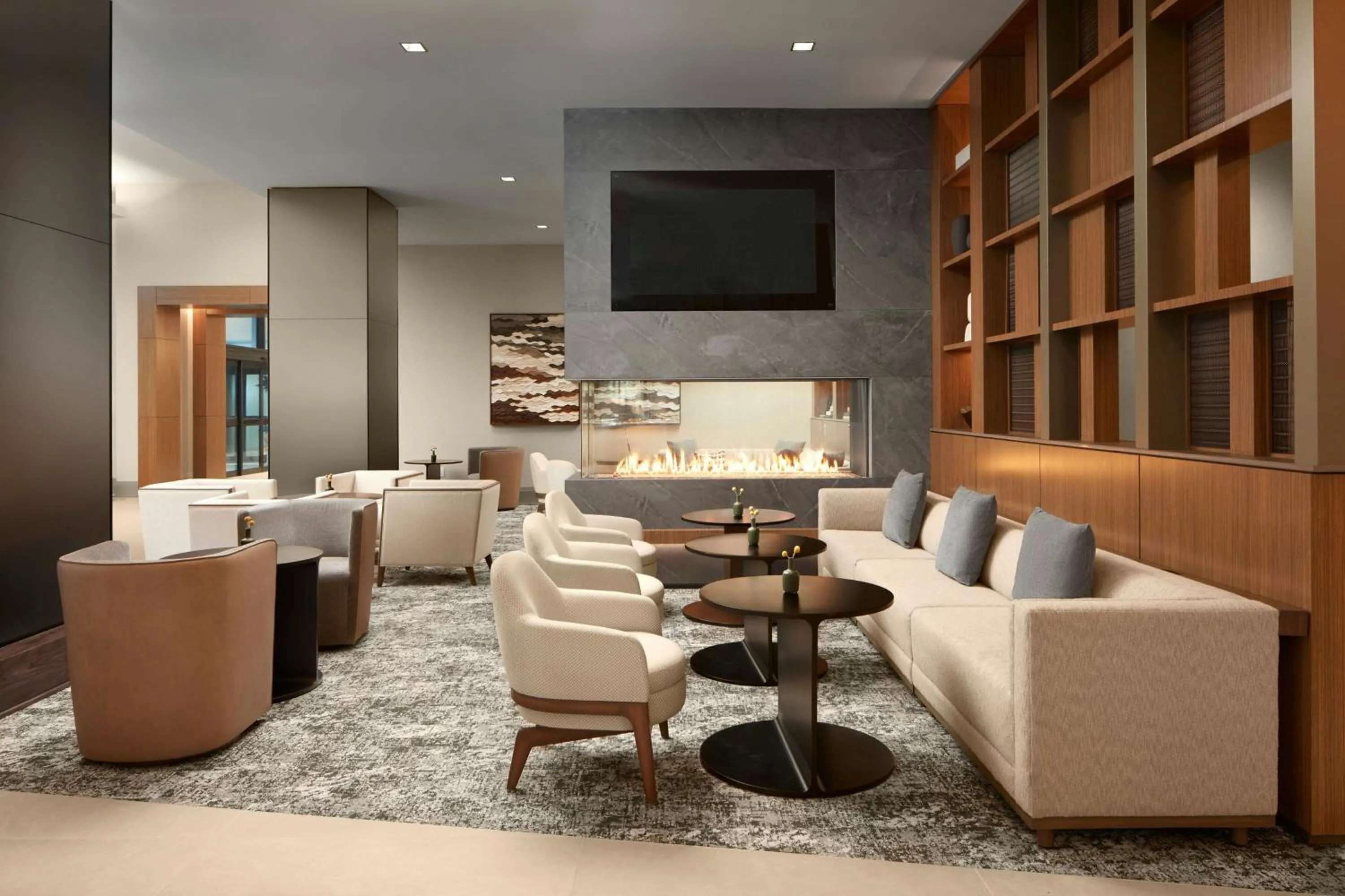 Lounge or bar in AC Hotel by Marriott Reston