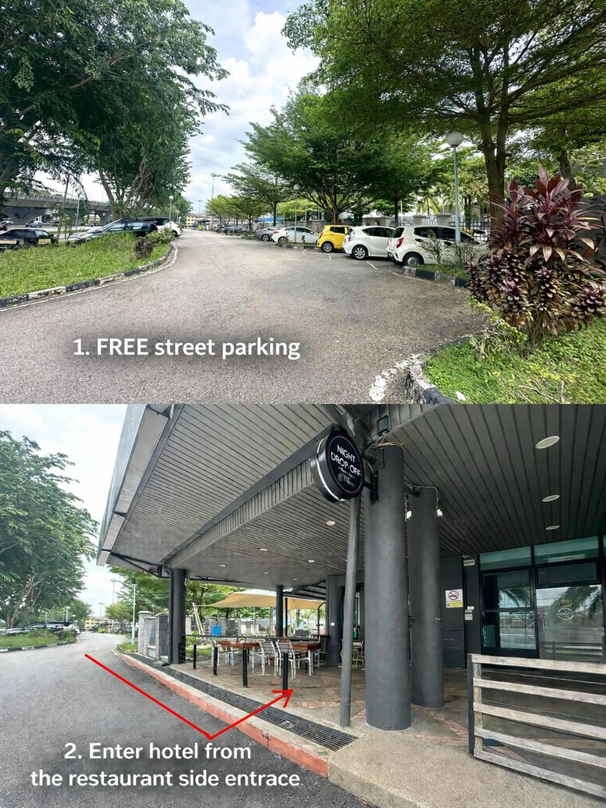 Parking in Tanjong Subang Jaya - Self Check-In