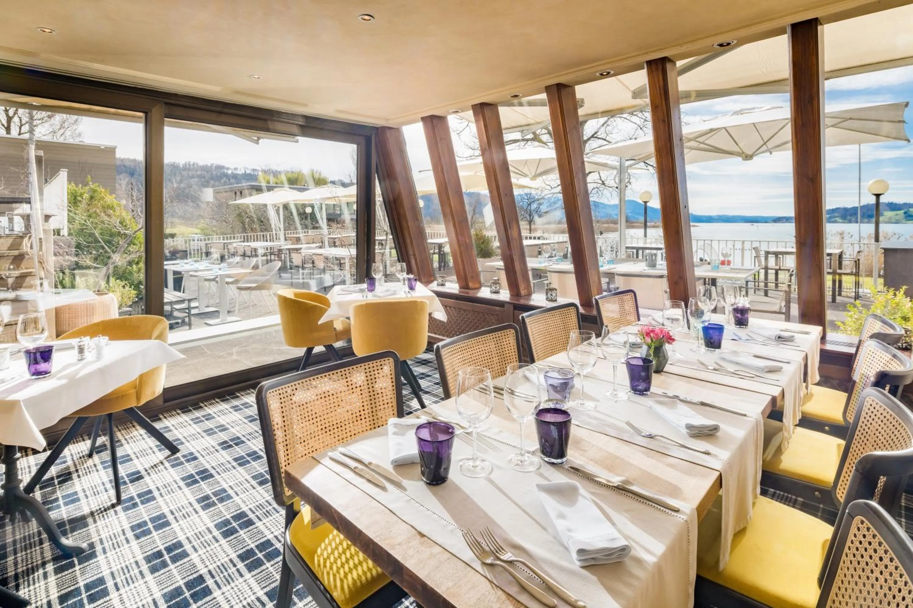 Restaurant/places to eat in Strandhotel Schmerikon