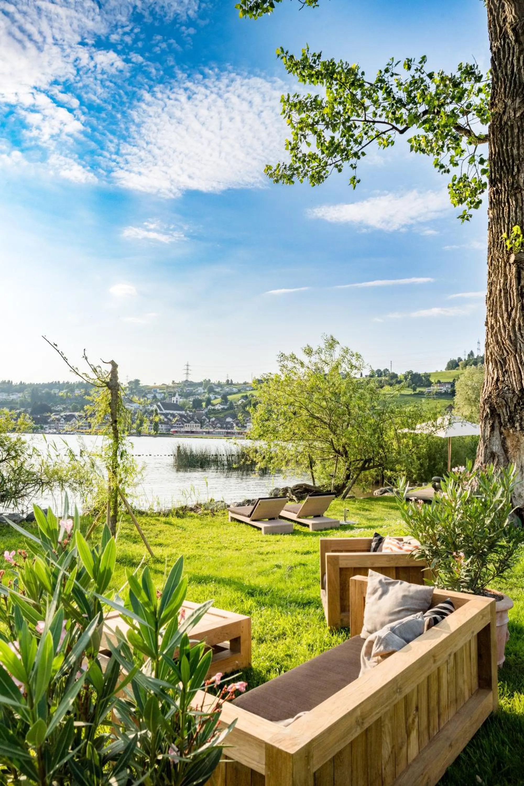 Natural landscape in Strandhotel Schmerikon