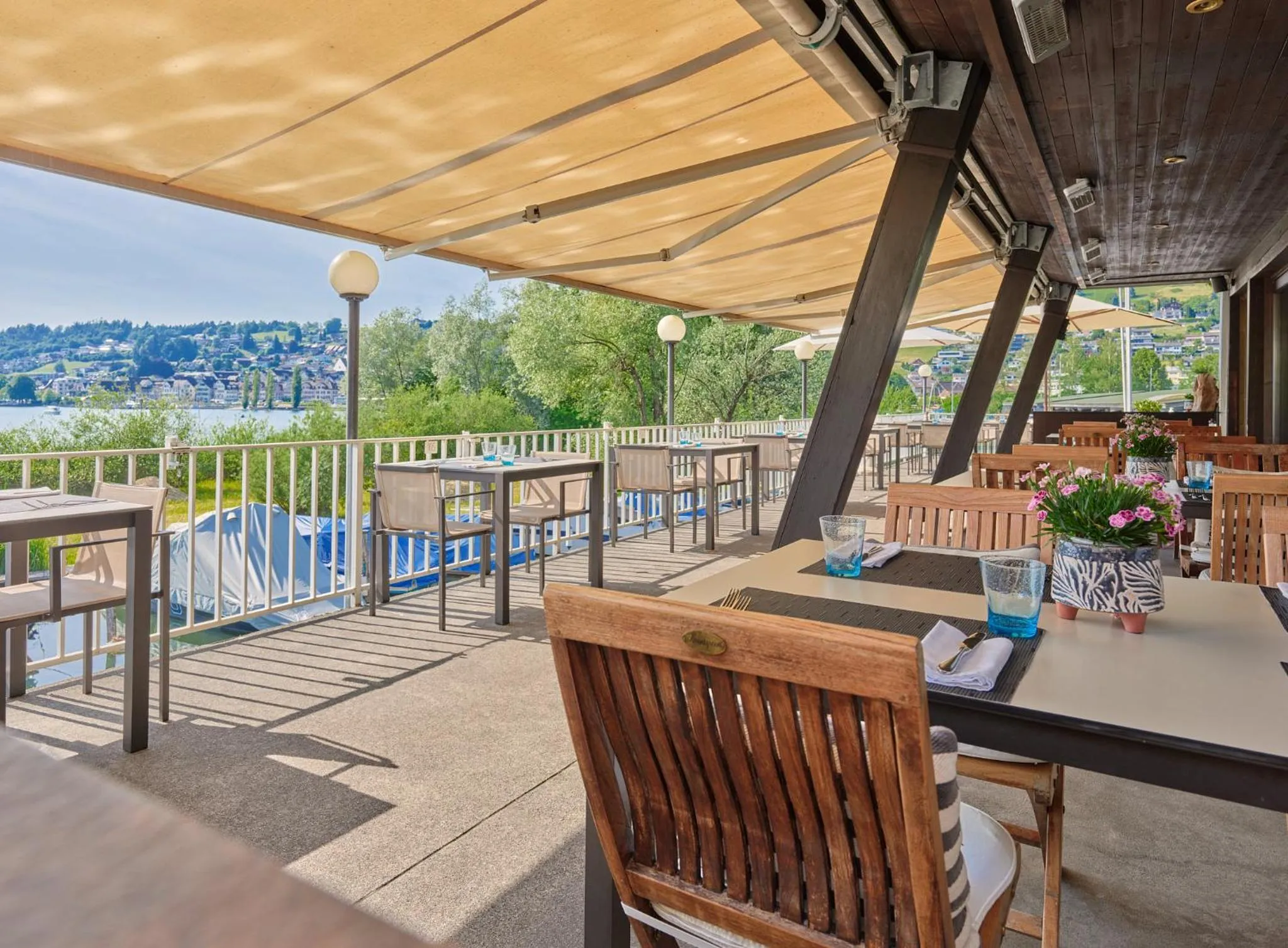 Restaurant/places to eat in Strandhotel Schmerikon