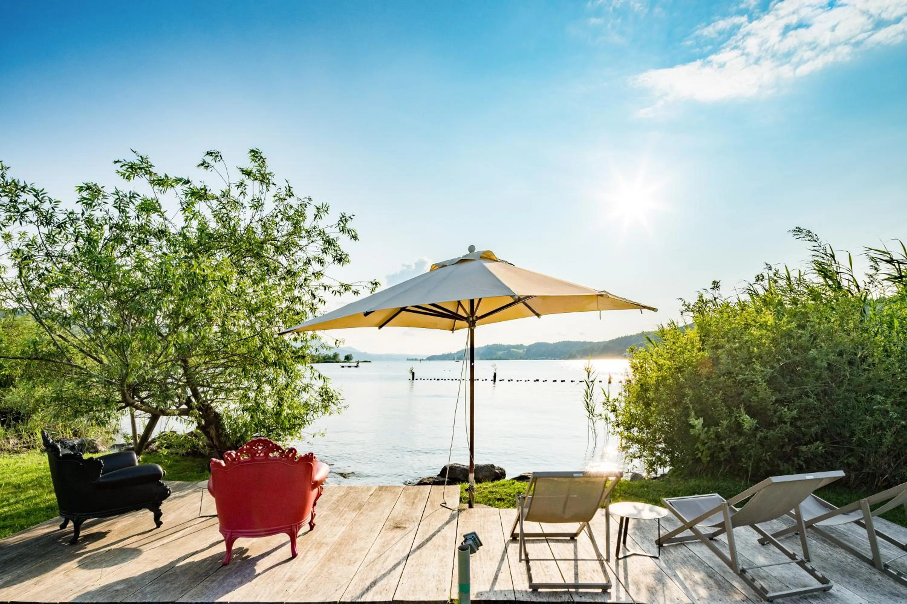 Beach in Strandhotel Schmerikon