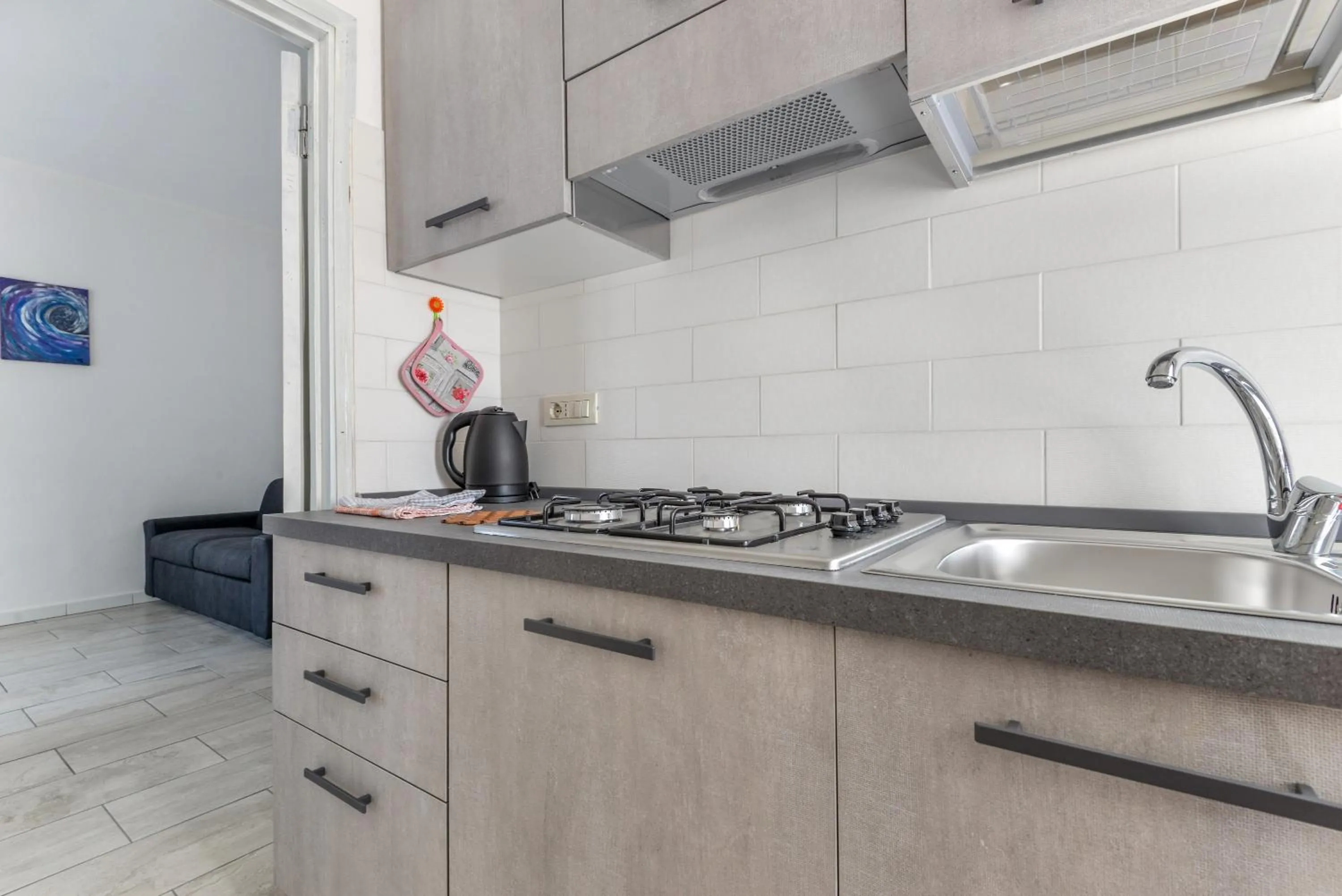 Kitchen or kitchenette in Casa Claudia a Porto Azzurro