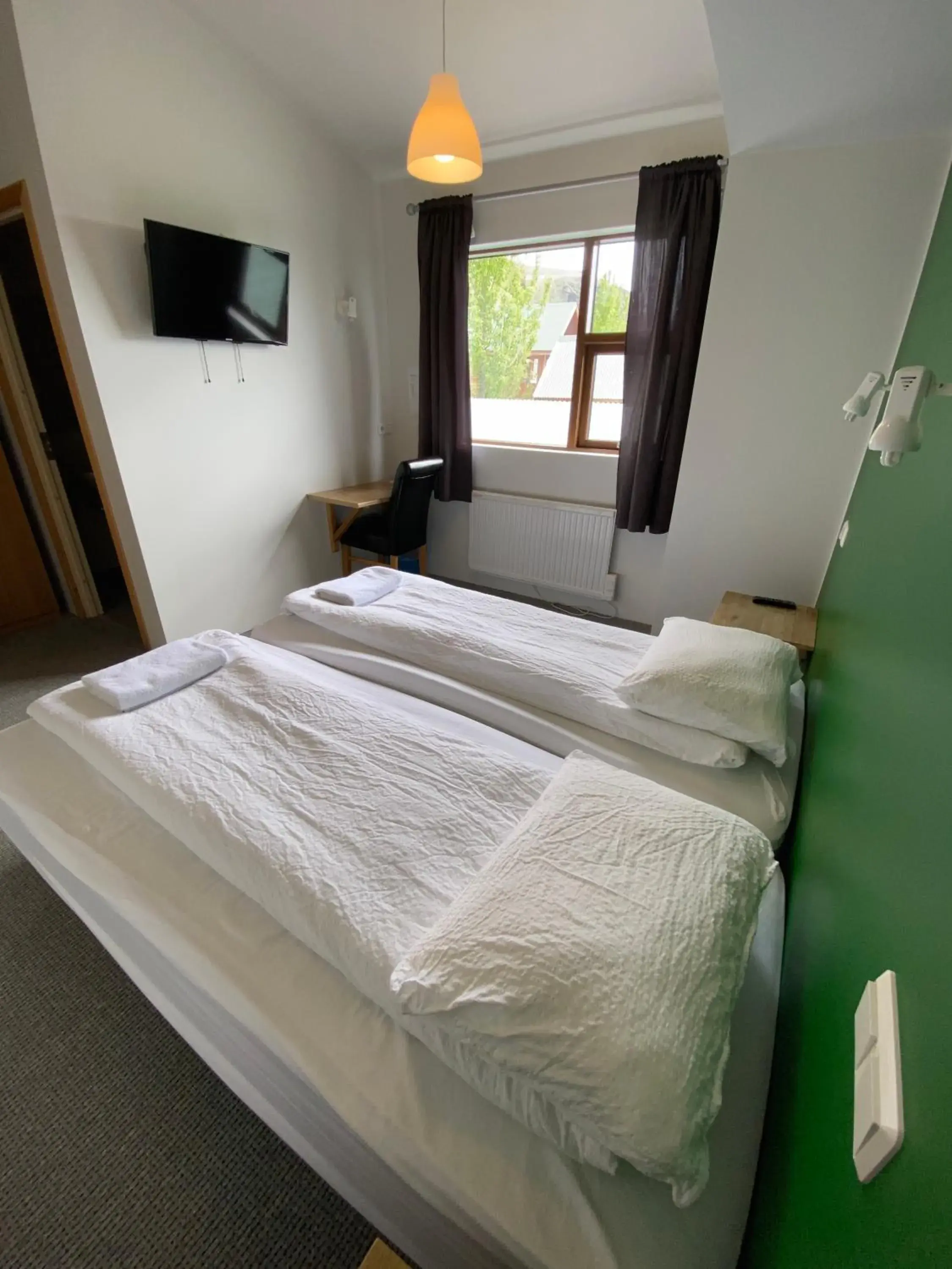 Double or Twin Room with Private Bathroom in Hörgsland Guesthouse Double or Twin Room with Private Bathroom in Hörgsland Guesthouse