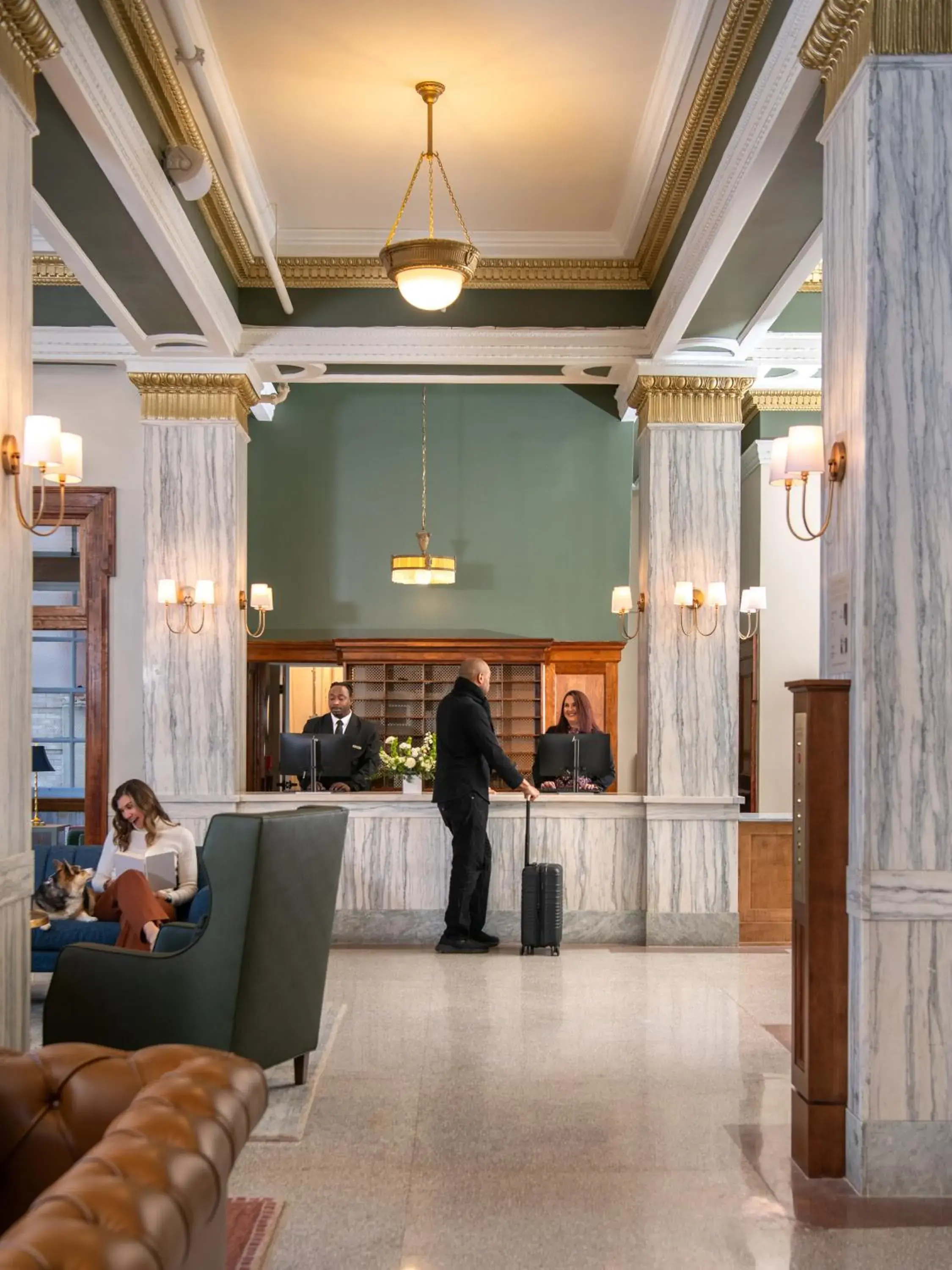 Lobby or reception in Hotel Petersburg, Tapestry Collection By Hilton Lobby or reception in Hotel Petersburg, Tapestry Collection By Hilton